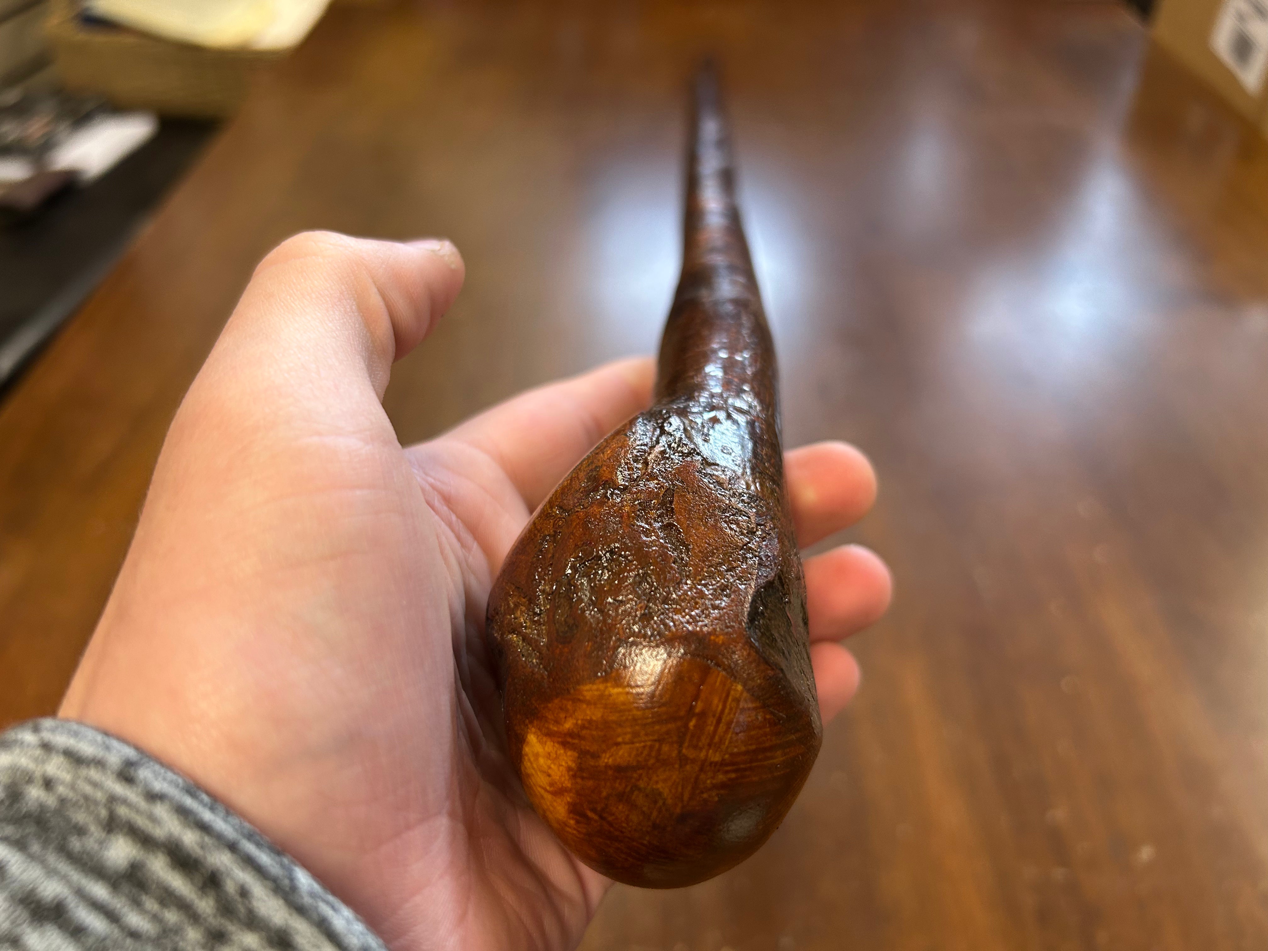 Blackthorn Walking Stick 37 3/4 inch - Handmade in Ireland