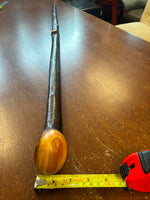 Blackthorn Walking Stick 35 1/2 inch - Handmade in Ireland