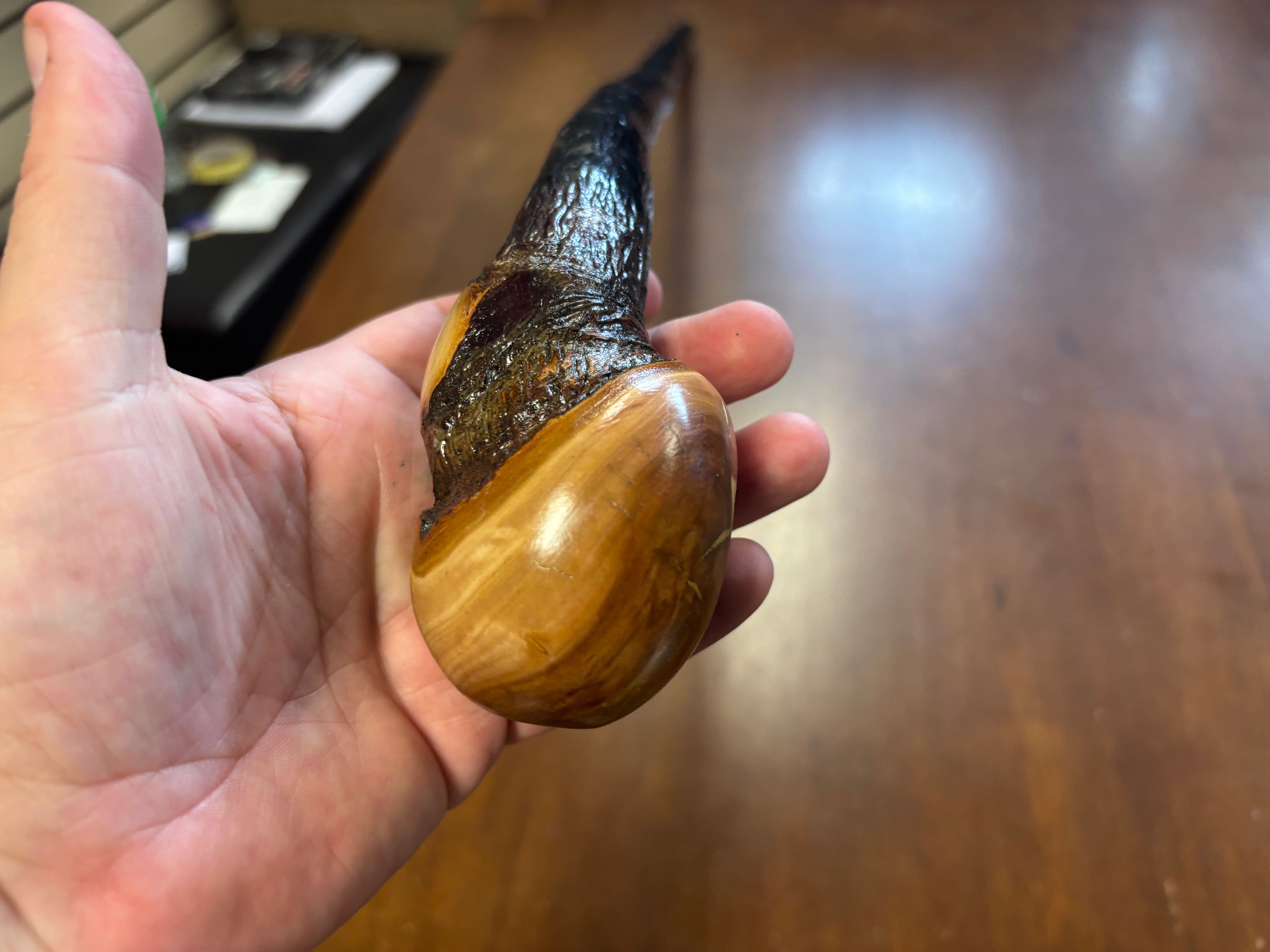 Blackthorn Walking Stick 38 1/2 inch - Handmade in Ireland