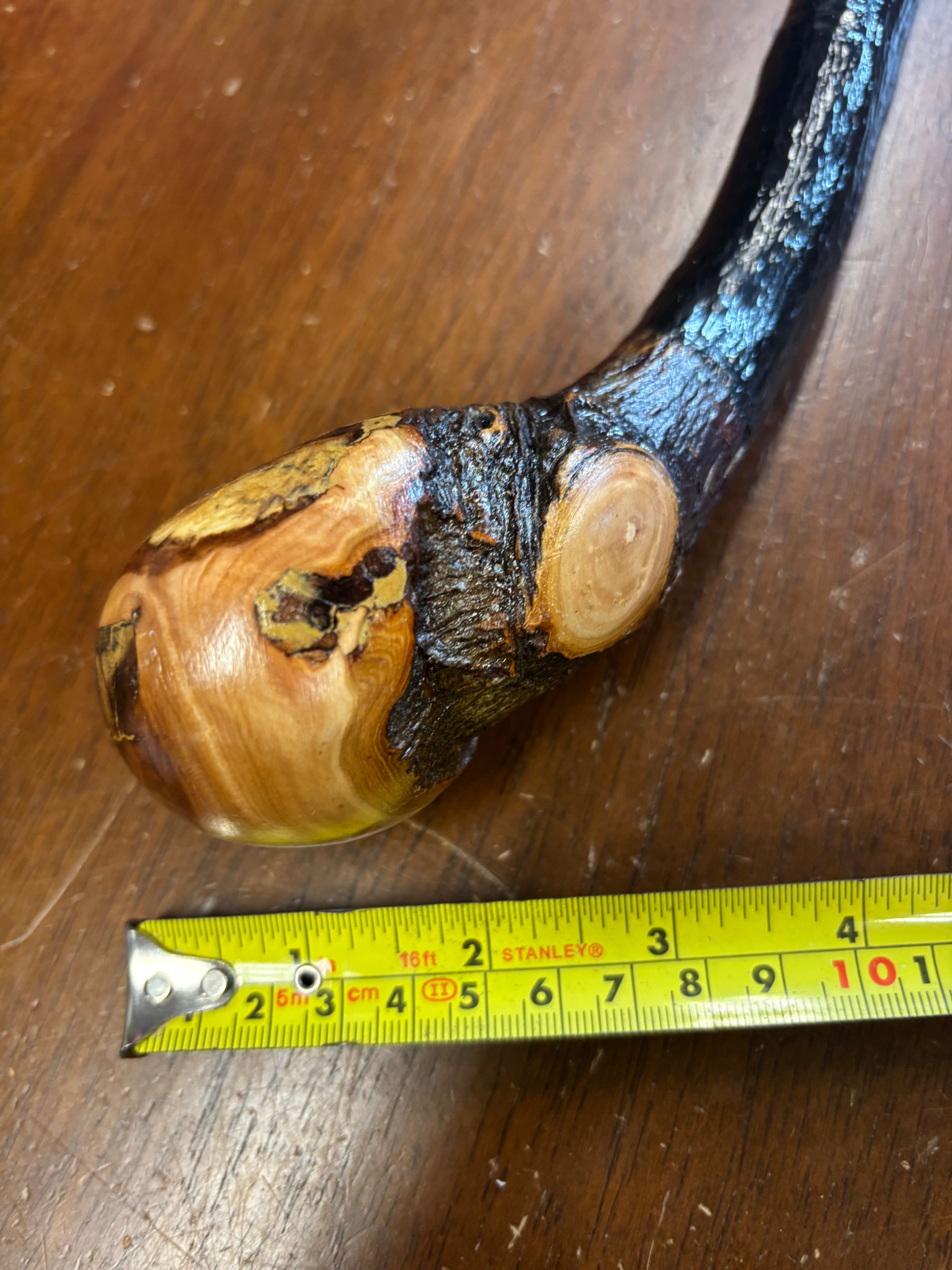 Blackthorn Walking Stick 38 1/2 inch - Handmade in Ireland