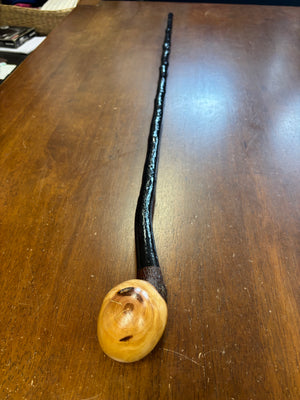 Blackthorn Walking Stick 39 1/2 inch - Handmade in Ireland