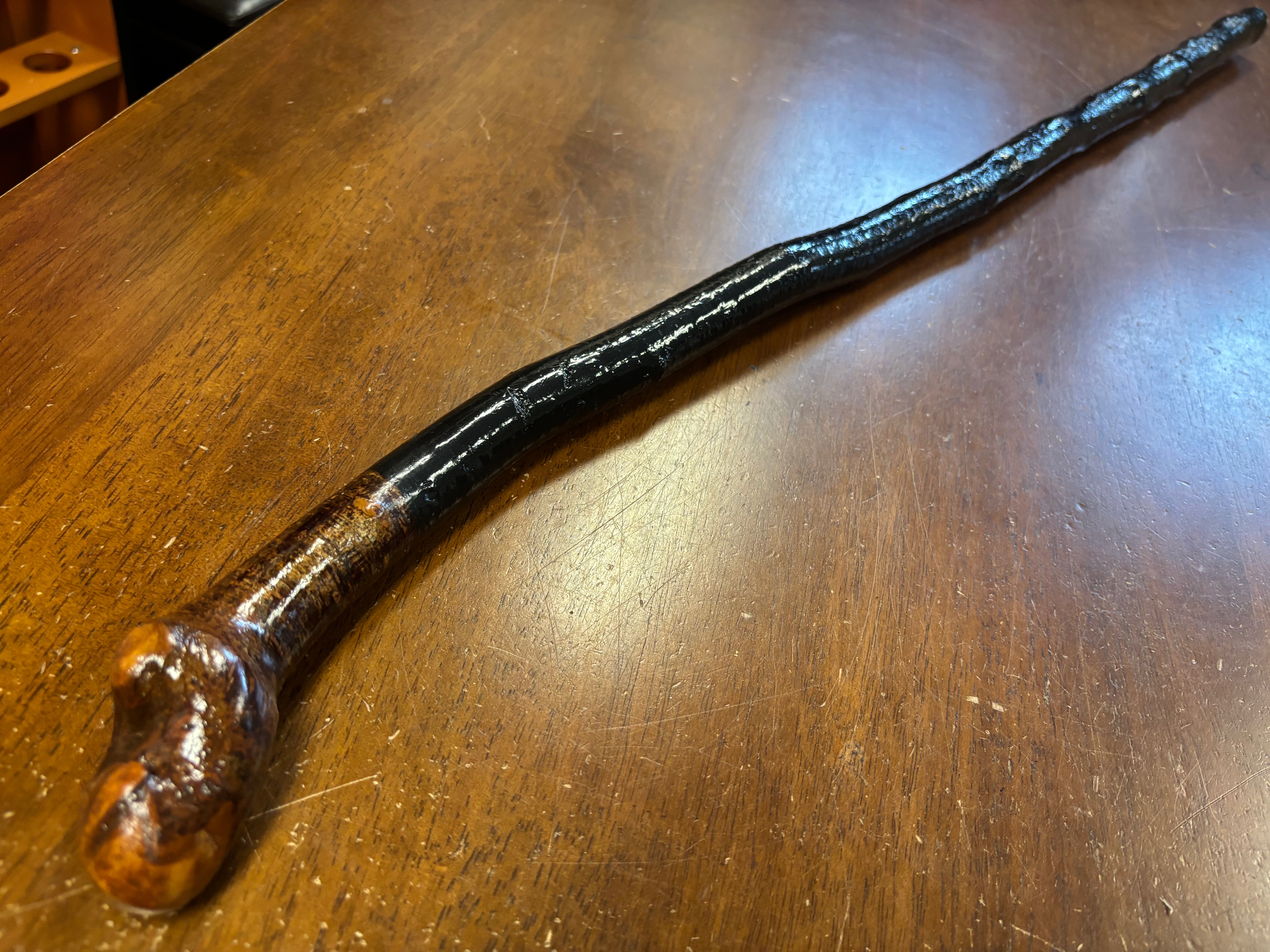 Blackthorn Walking Stick 35 inch - Handmade in Ireland