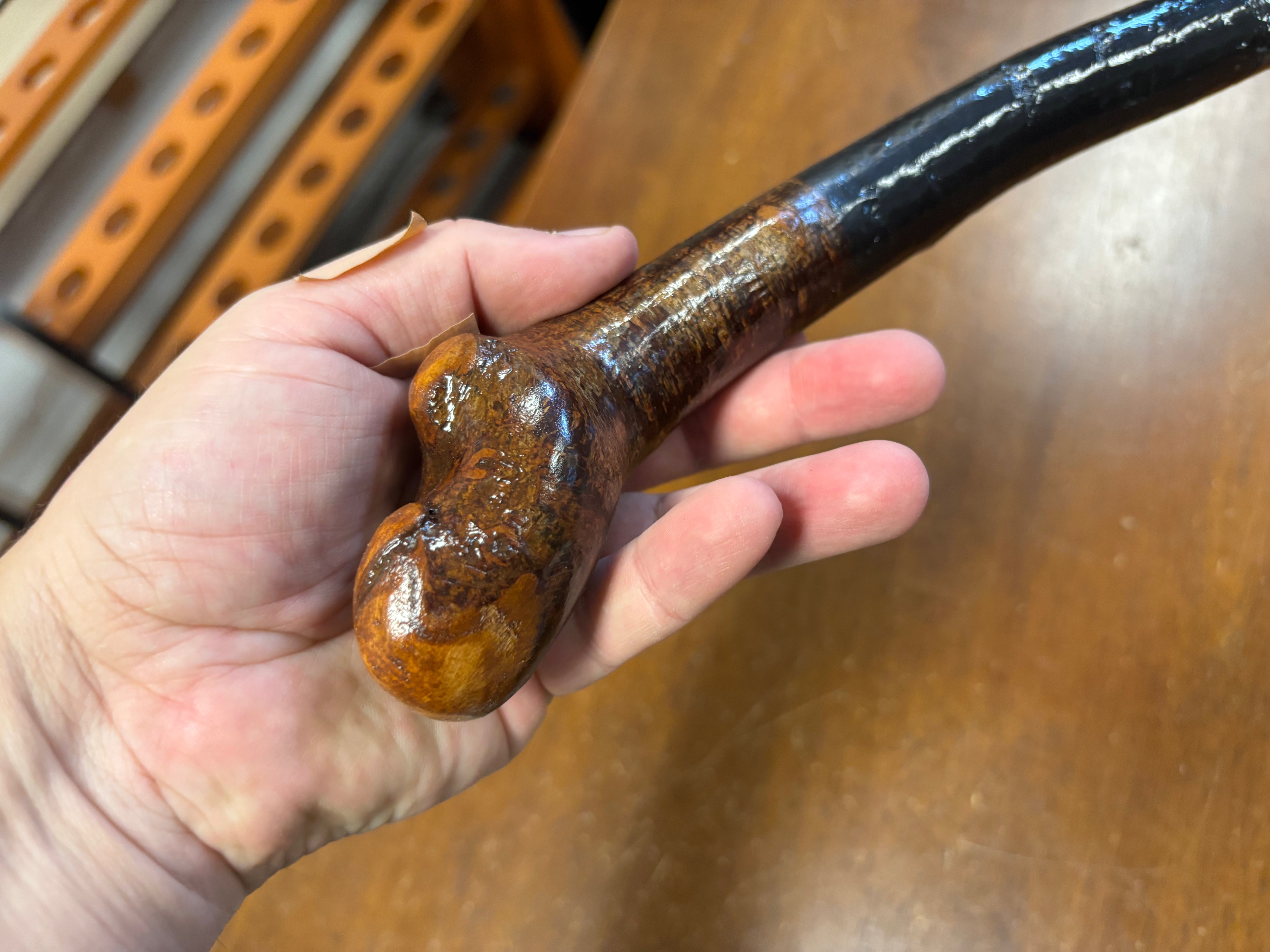 Blackthorn Walking Stick 35 inch - Handmade in Ireland
