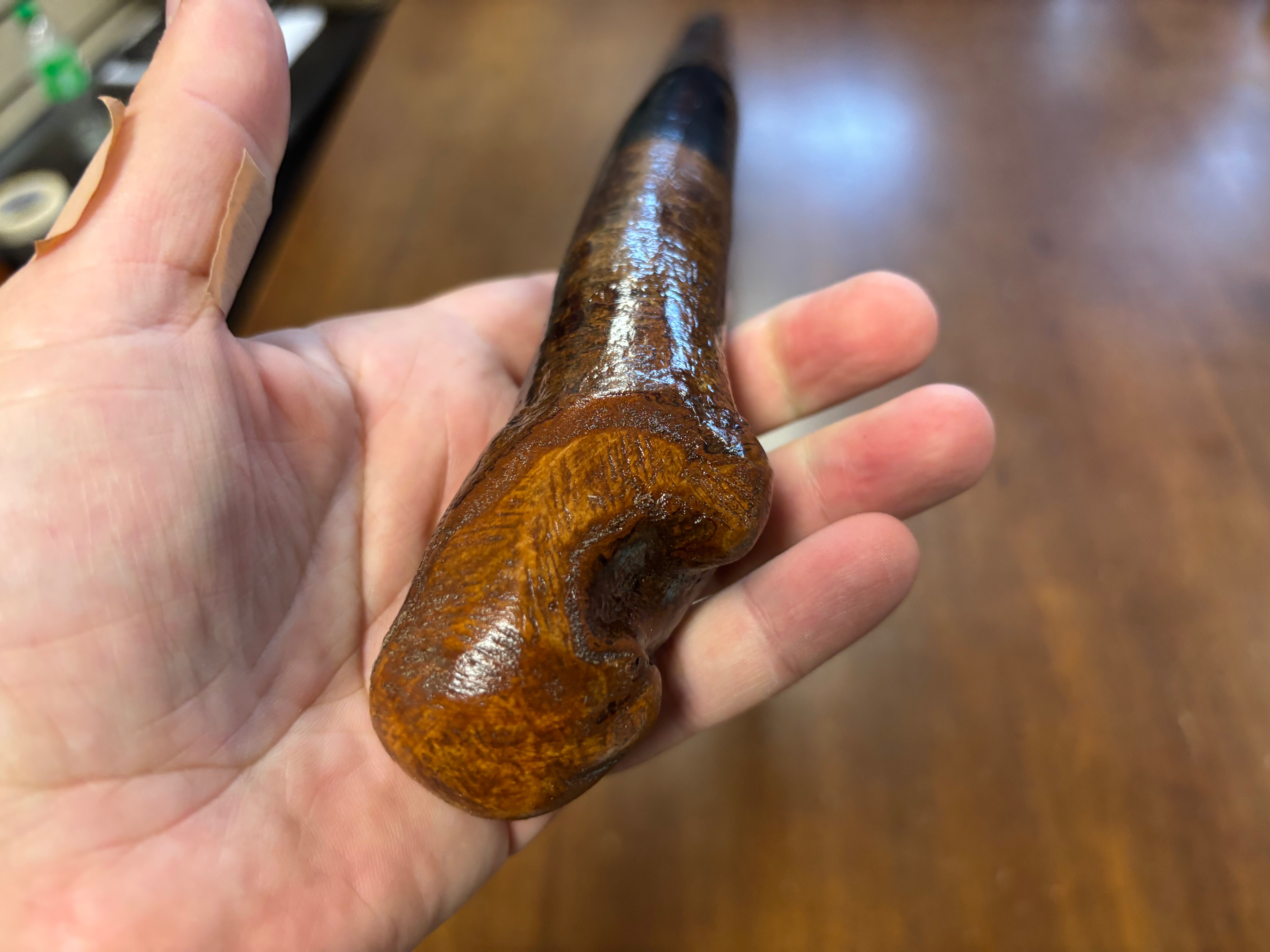 Blackthorn Walking Stick 35 inch - Handmade in Ireland