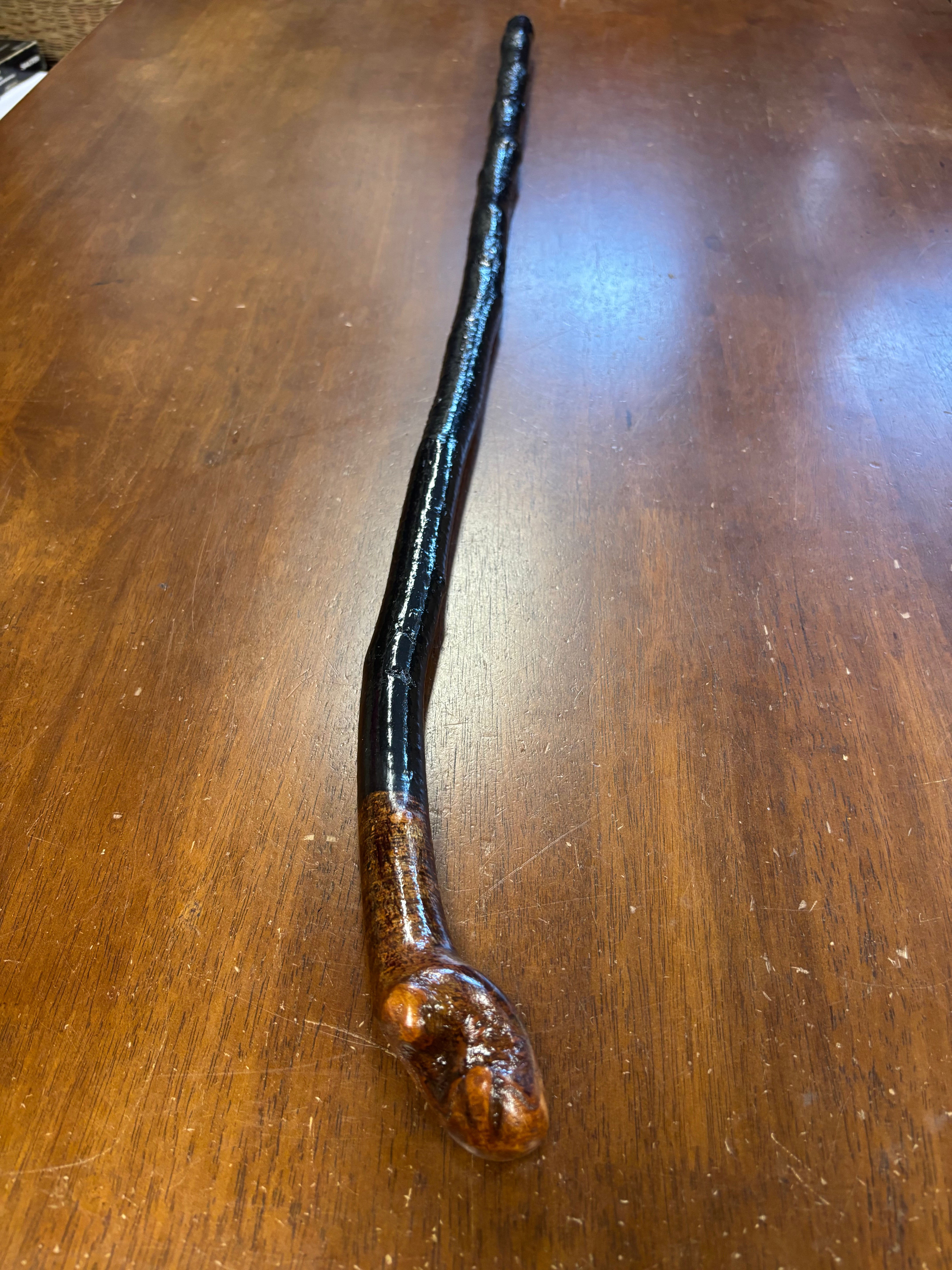 Blackthorn Walking Stick 35 inch - Handmade in Ireland