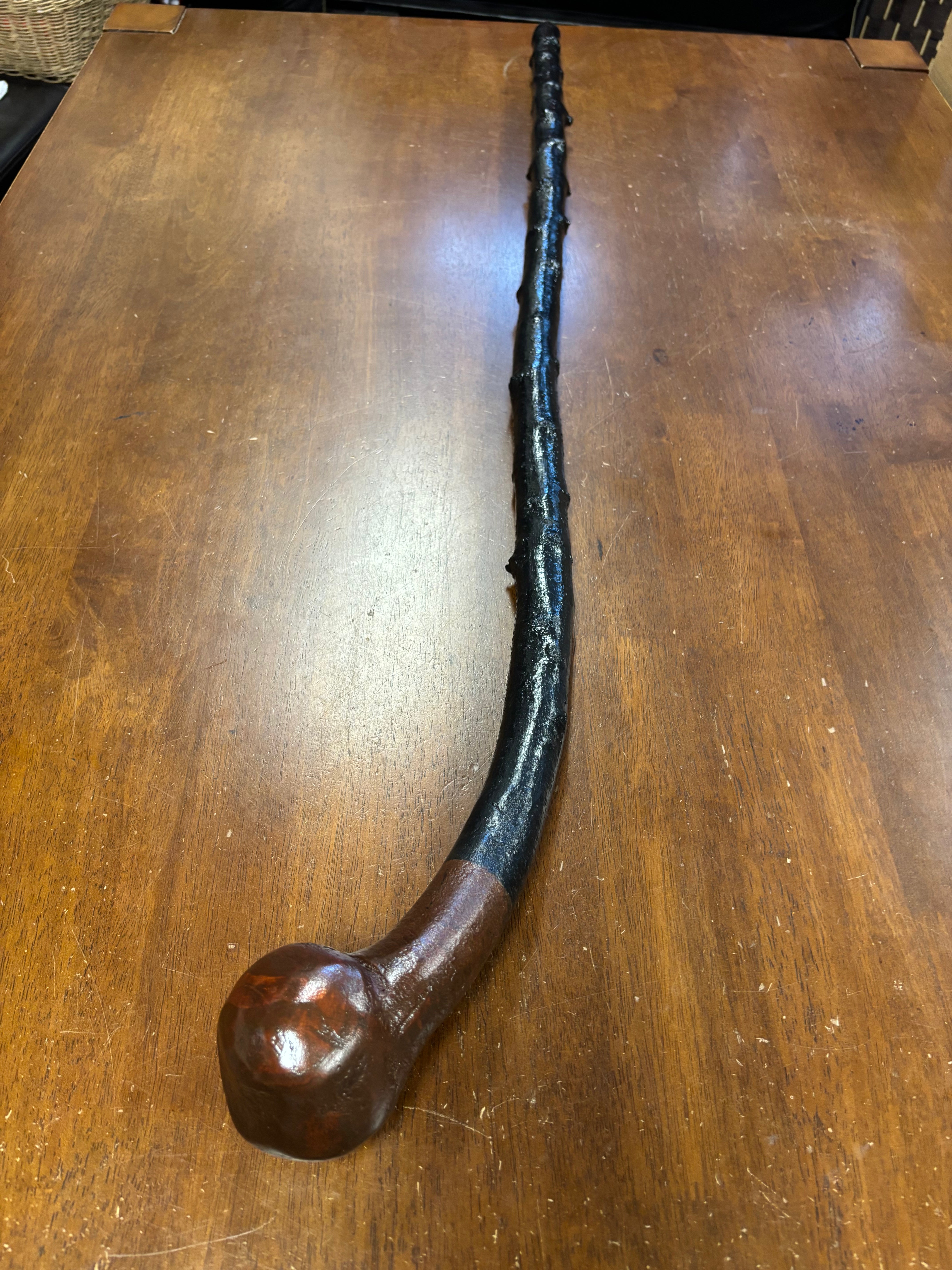 Blackthorn Walking Stick 43 inch - Handmade in Ireland