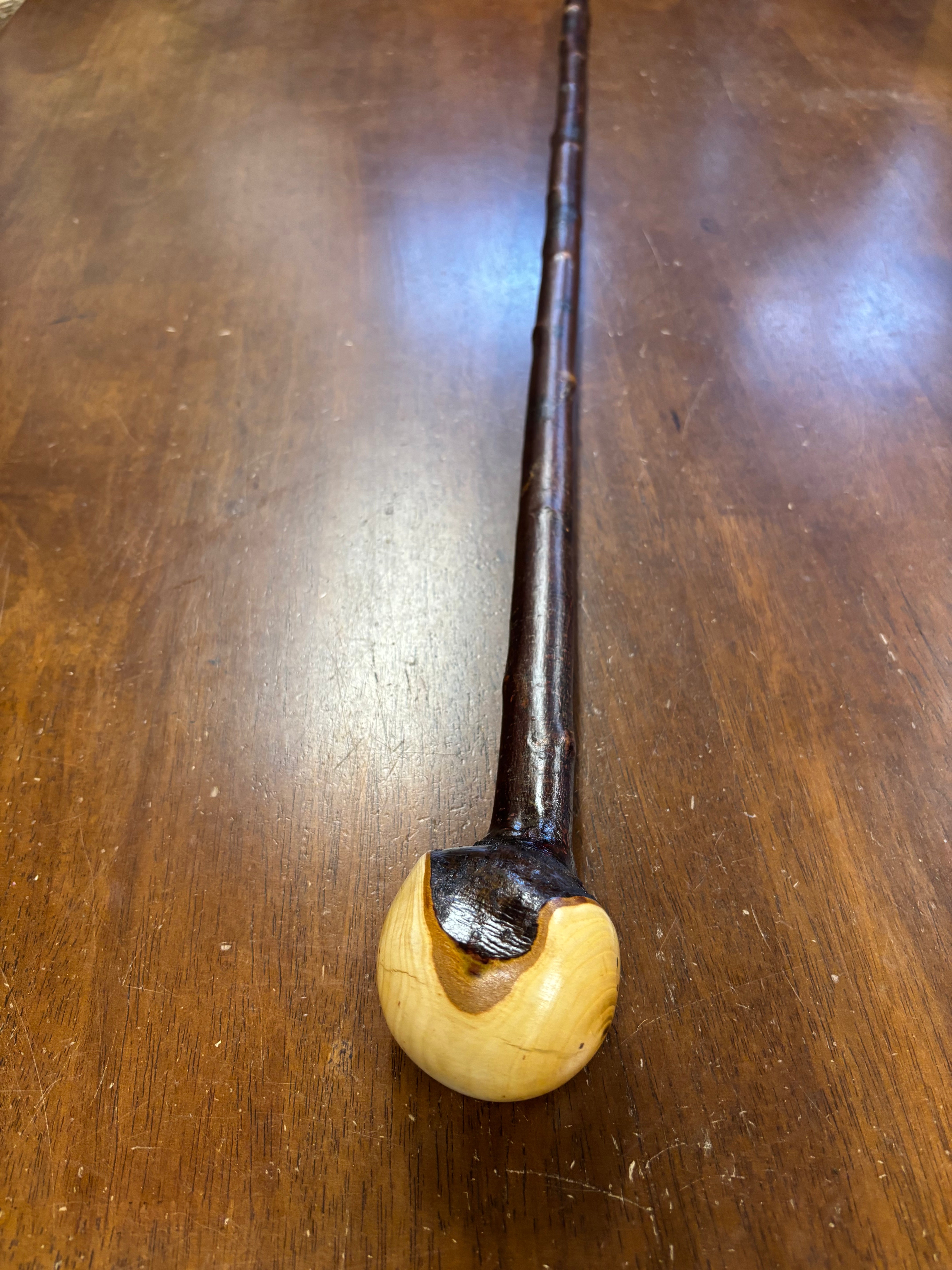 Blackthorn Walking Stick 37 1/4 inch - Handmade in Ireland