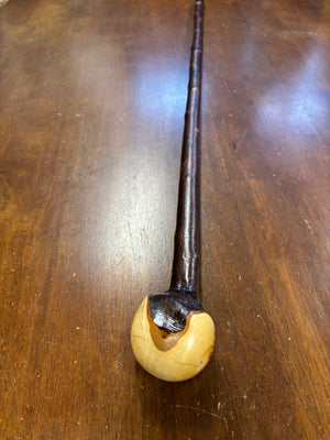 Blackthorn Walking Stick 37 1/4 inch - Handmade in Ireland