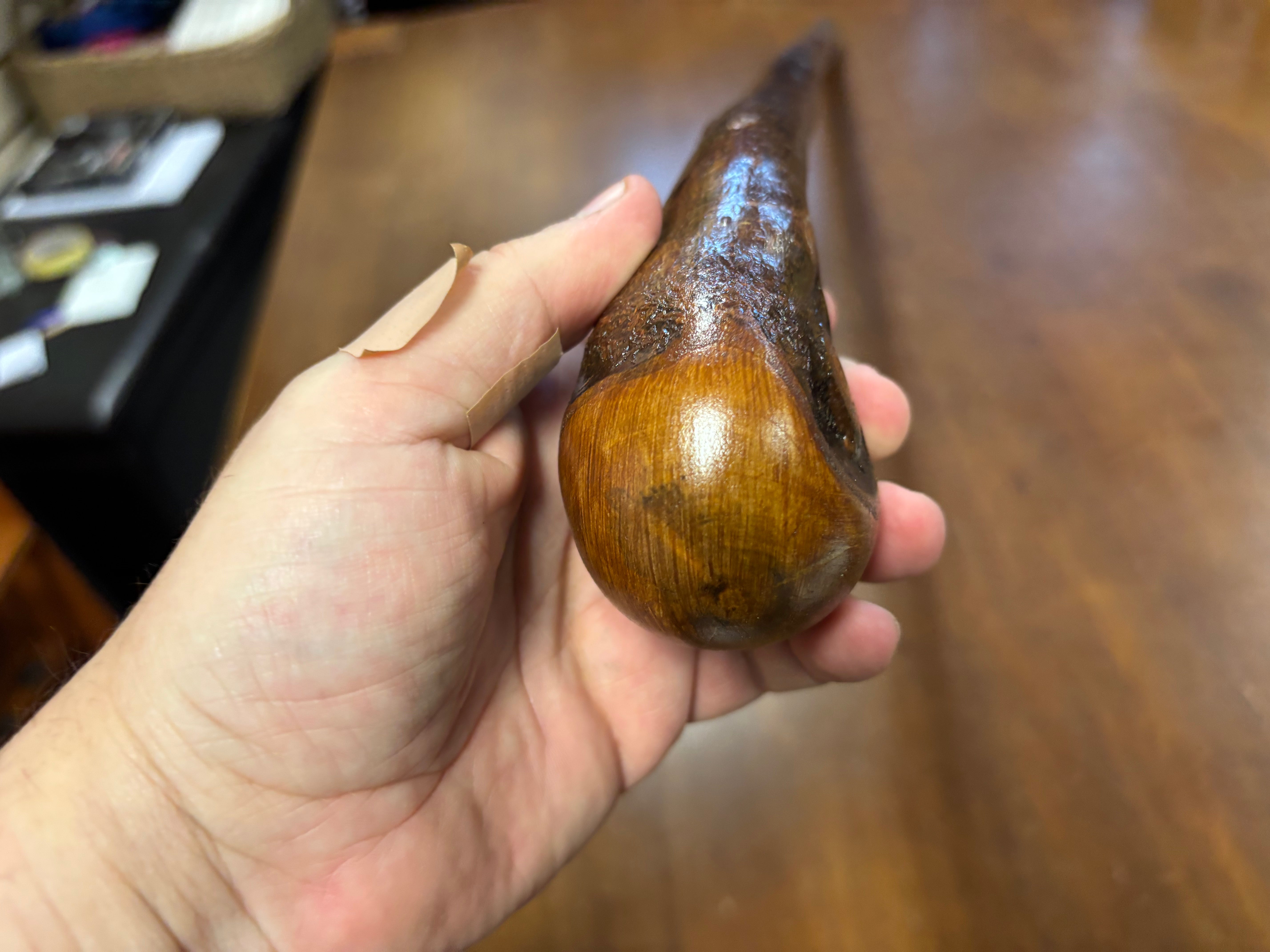 Blackthorn Walking Stick 37 1/2 inch - Handmade in Ireland