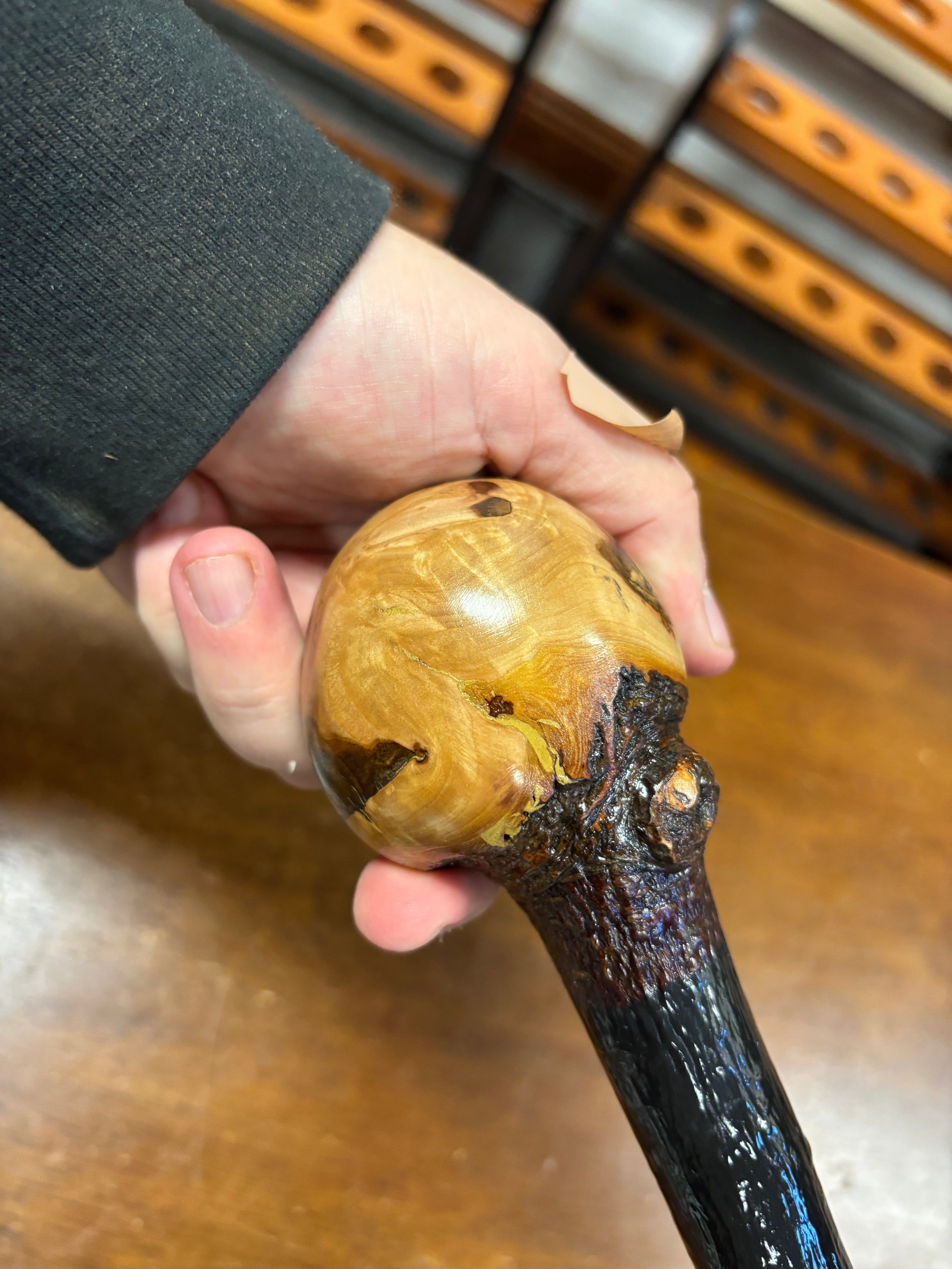 Blackthorn Walking Stick 39 inch - Handmade in Ireland