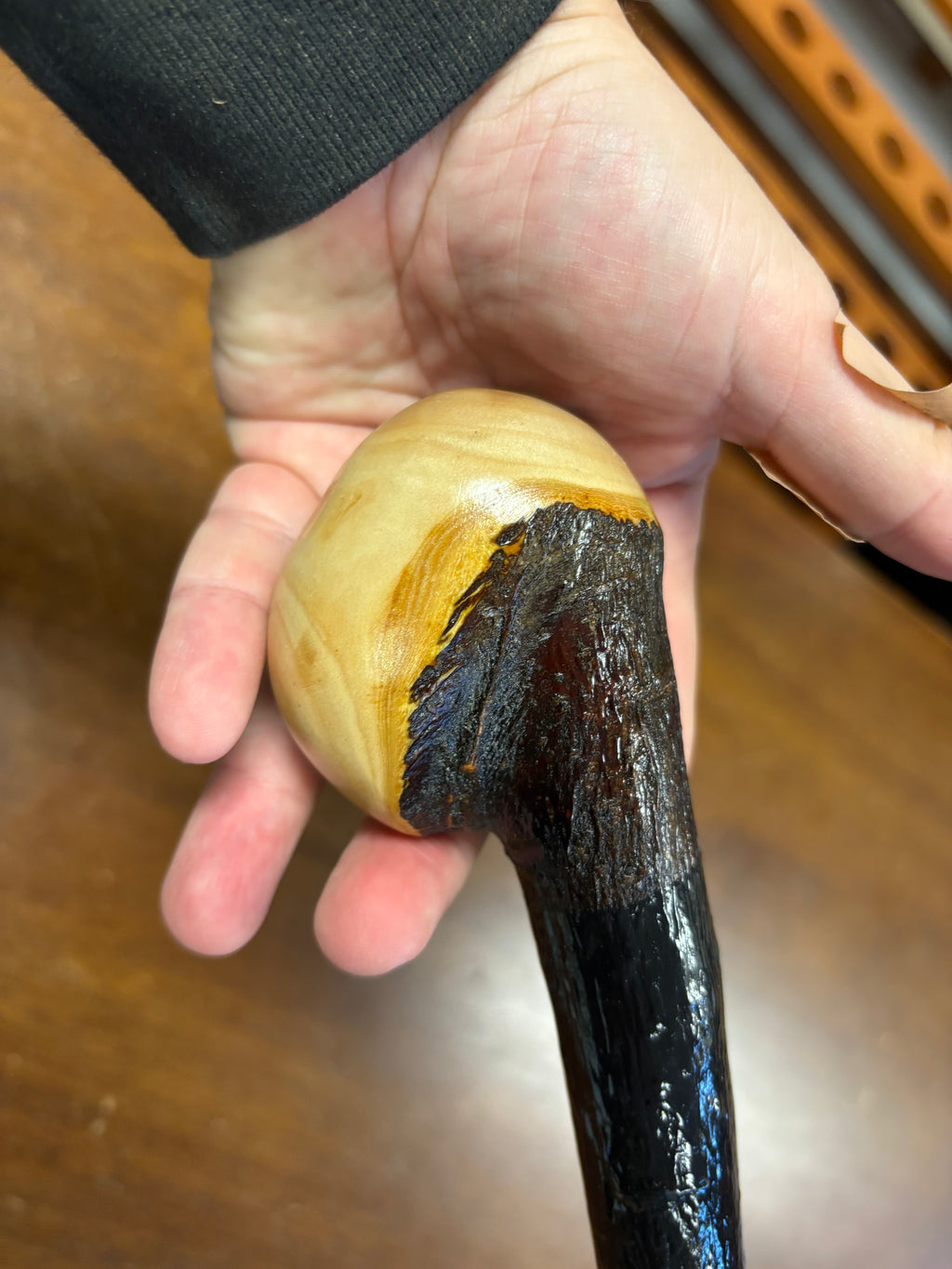 Blackthorn Walking Stick 38 1/2 inch - Handmade in Ireland