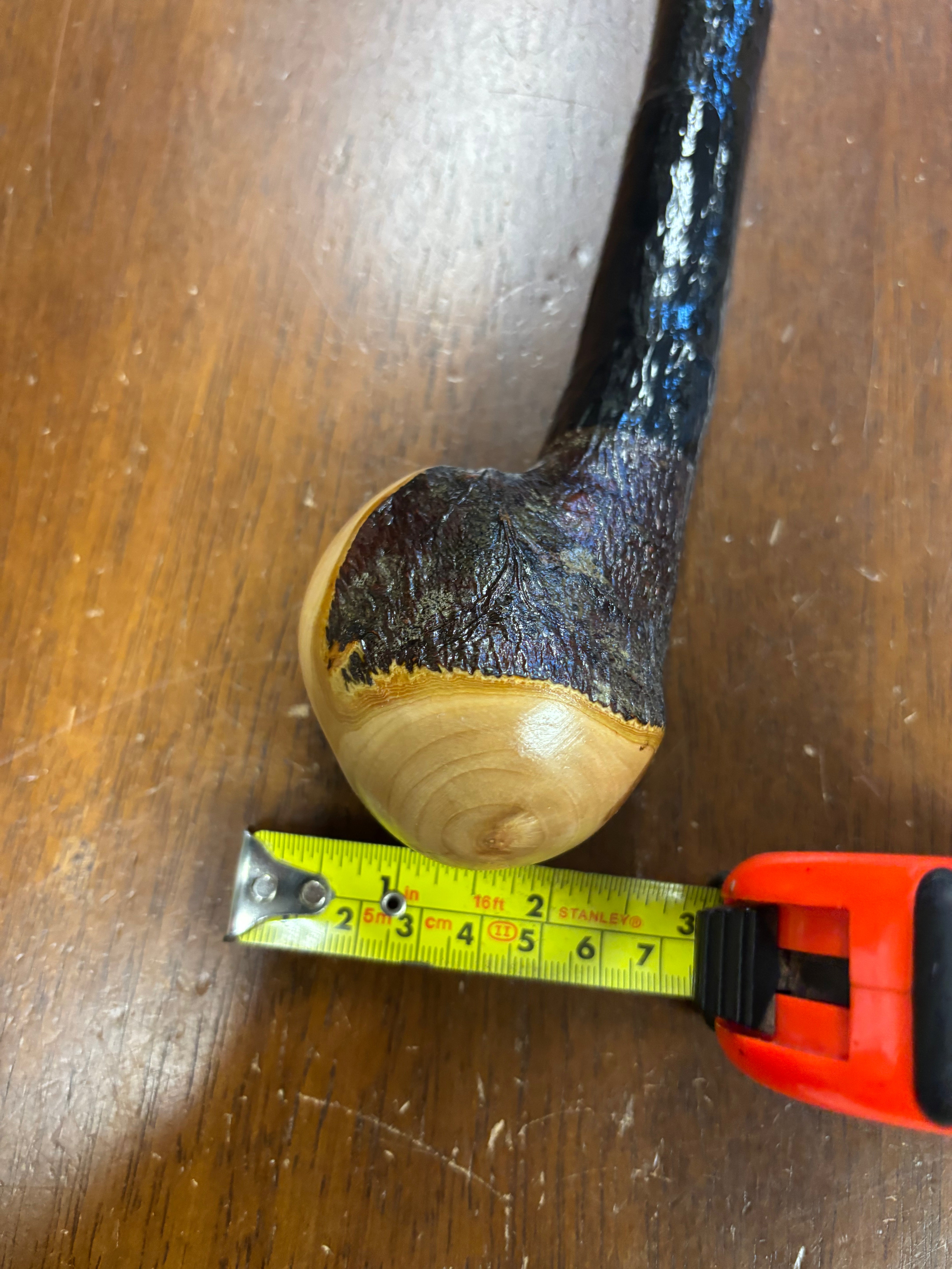 Blackthorn Walking Stick 38 1/2 inch - Handmade in Ireland