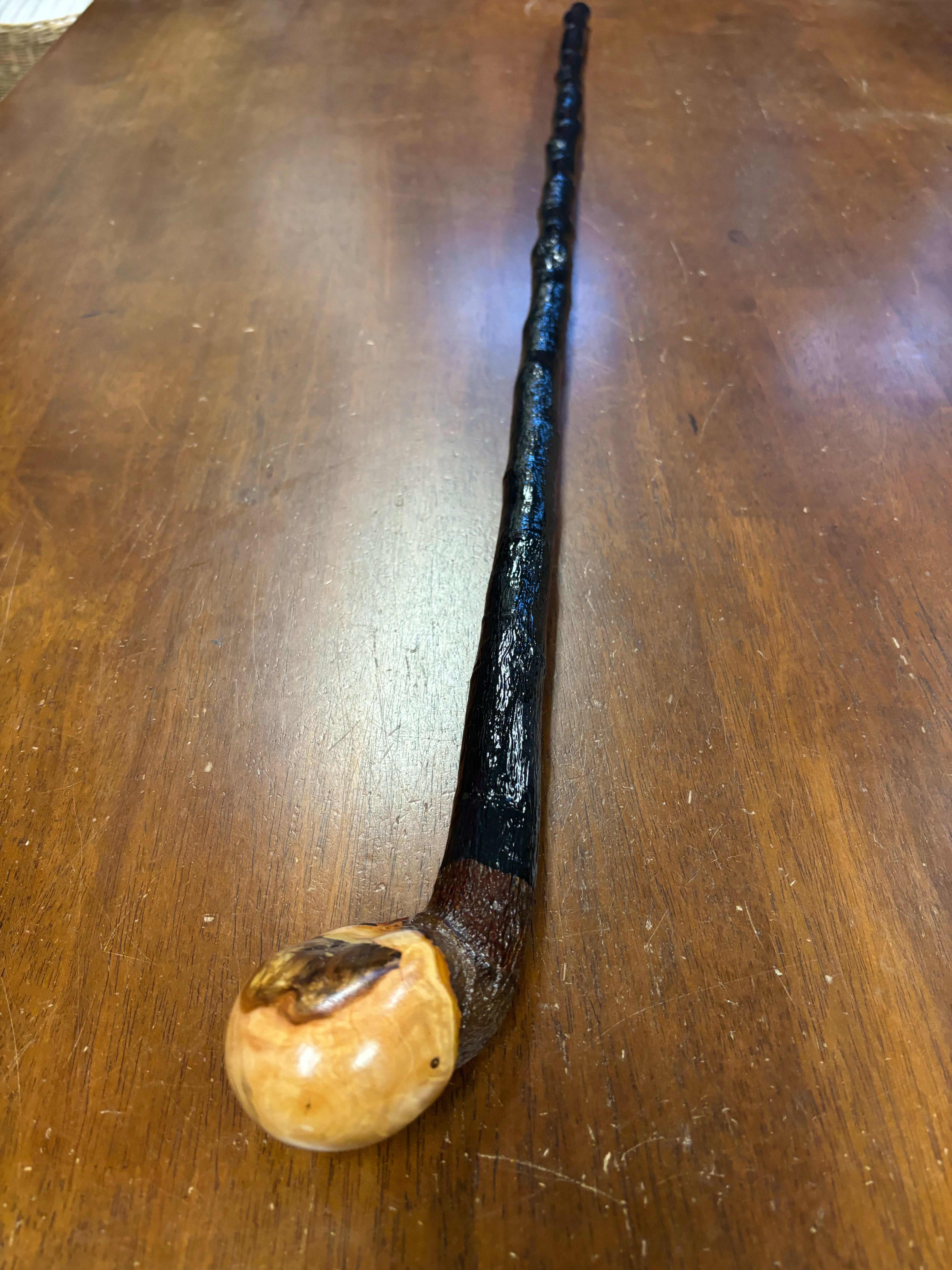 Blackthorn Walking Stick 38 1/2 inch - Handmade in Ireland