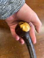 Blackthorn Walking Stick 37 1/4 inch - Handmade in Ireland