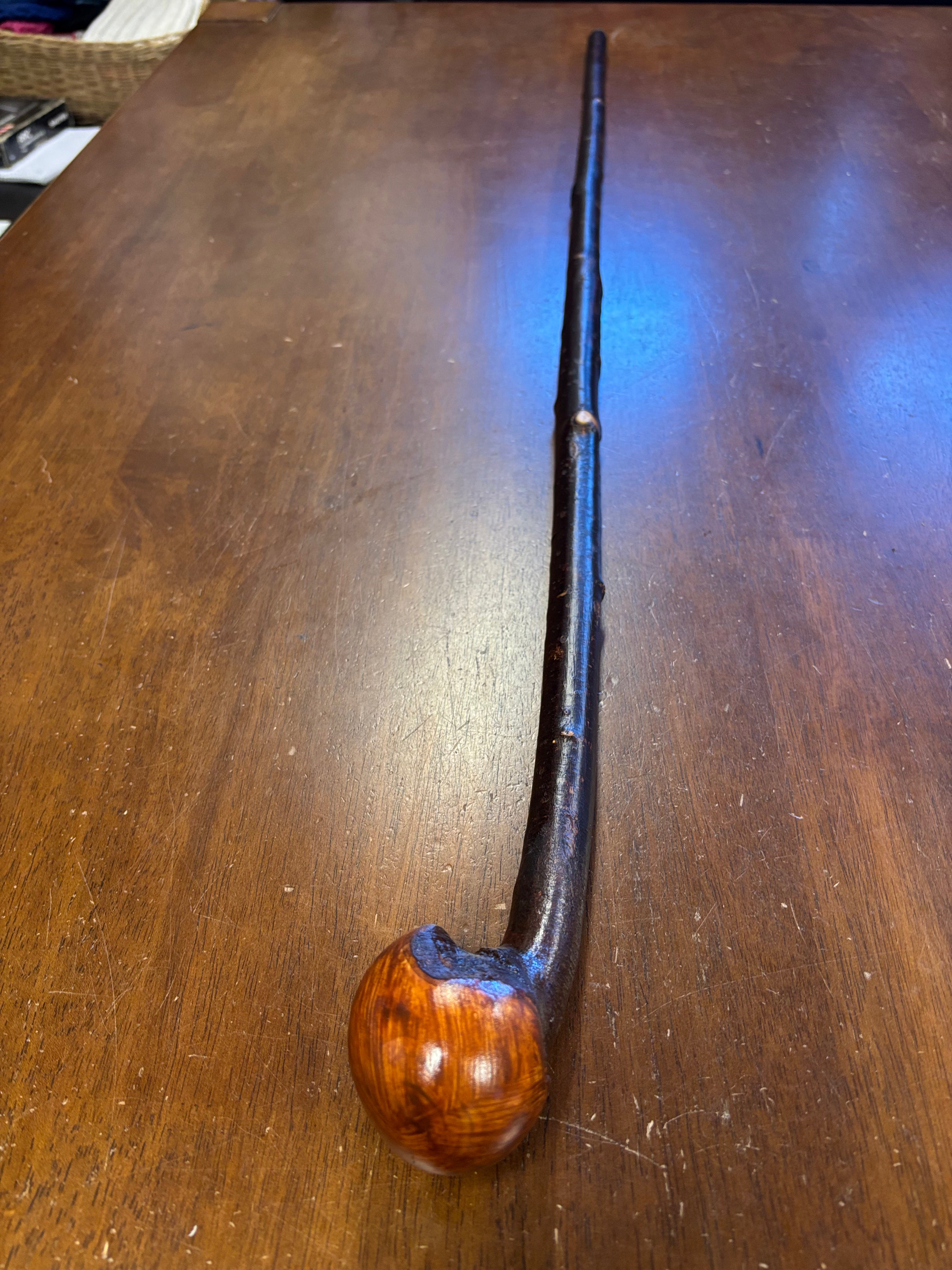 Blackthorn Walking Stick 39 1/4 inch - Handmade in Ireland