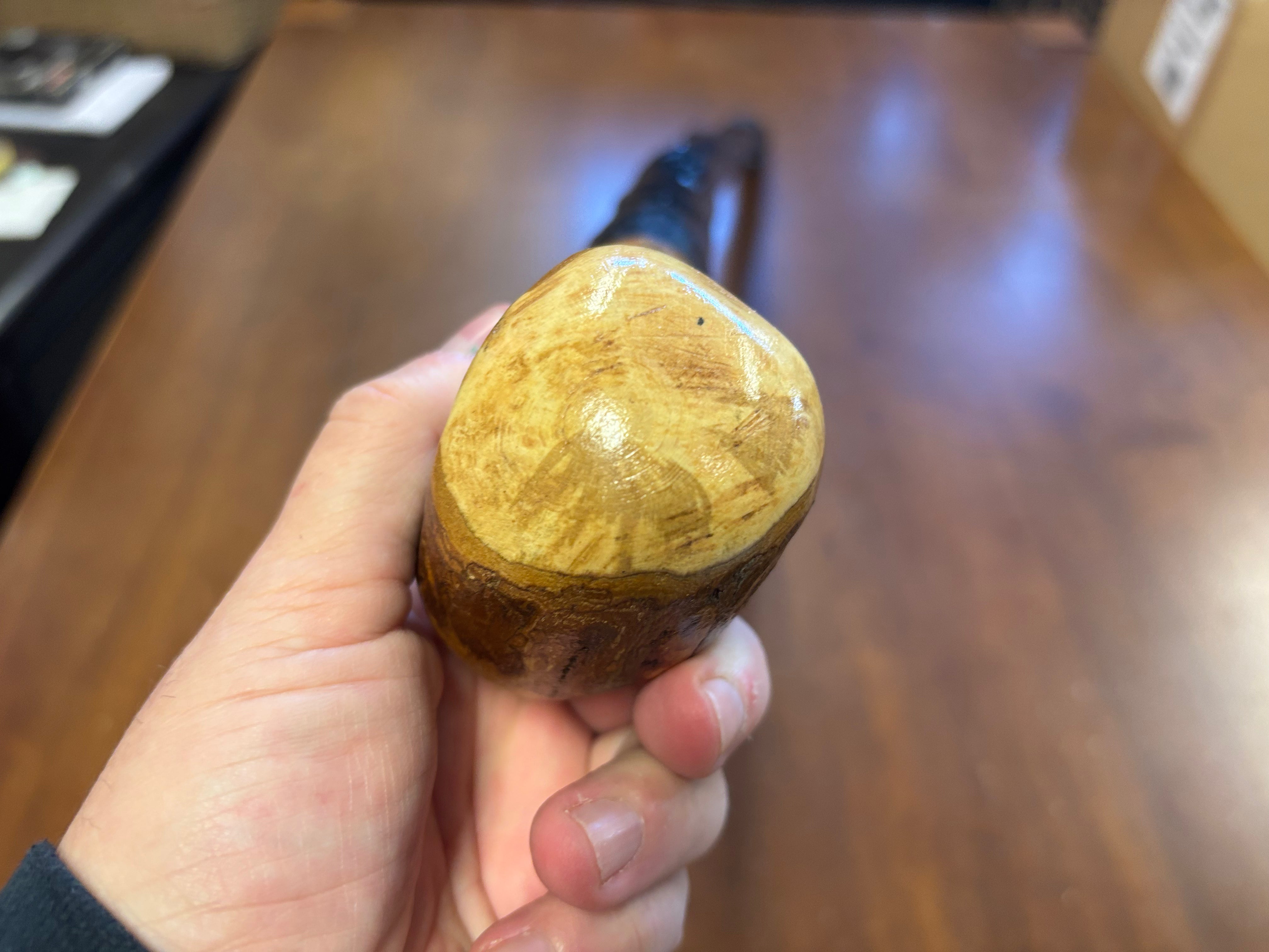 Blackthorn Walking Stick 35 inch - Handmade in Ireland