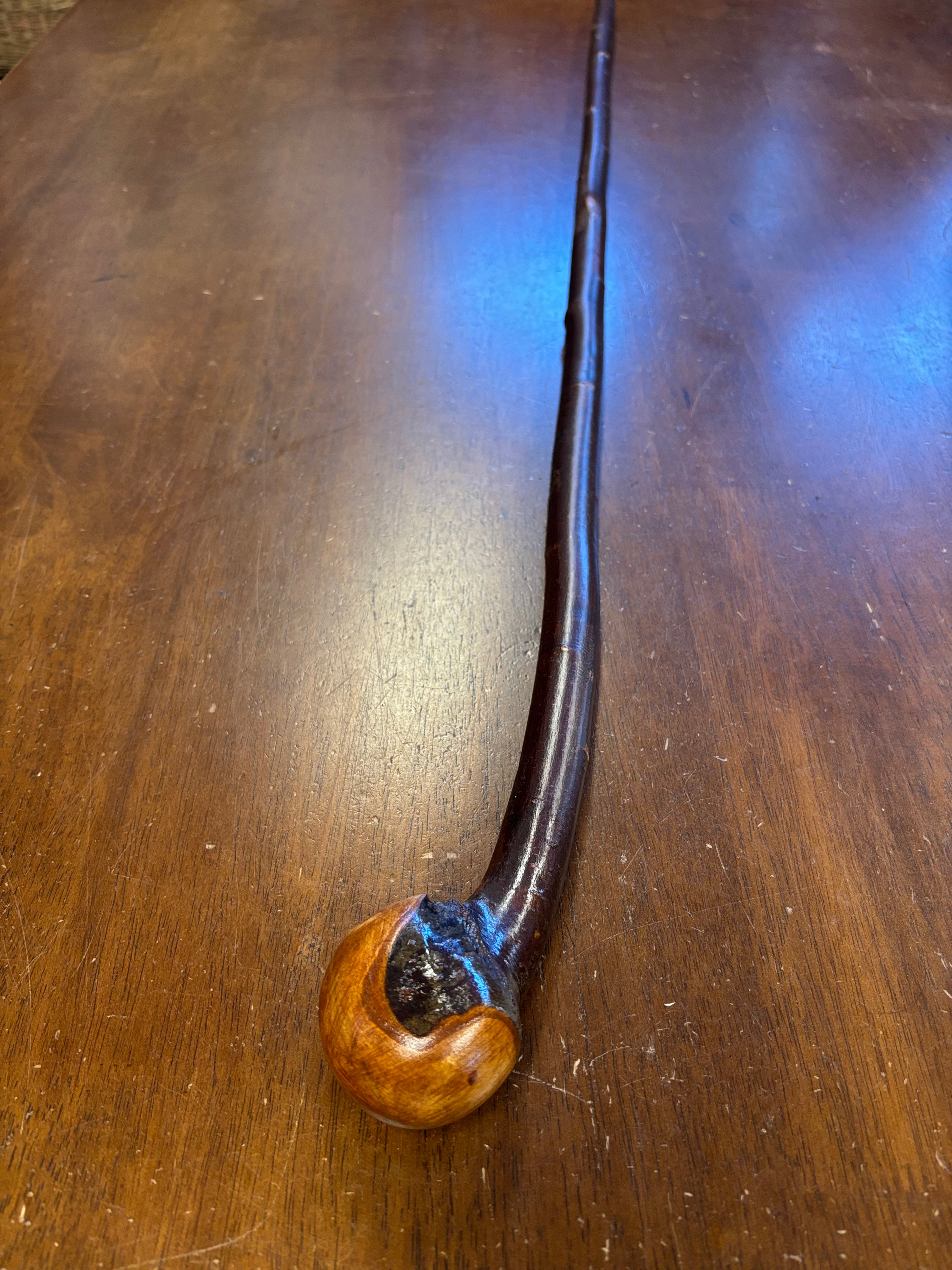 Blackthorn Walking Stick 38 1/4 inch - Handmade in Ireland
