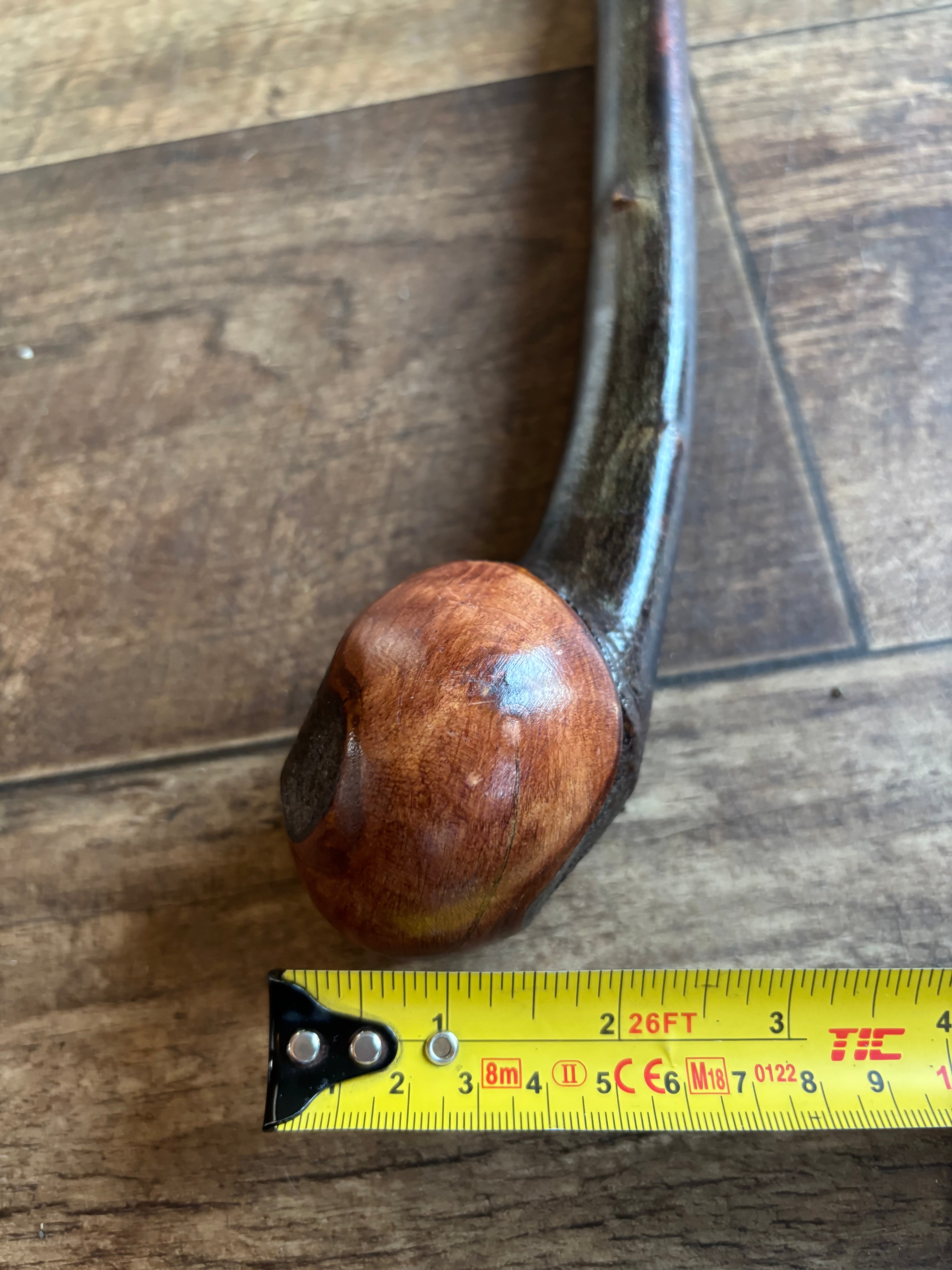 Blackthorn Walking Stick 38 1/2 inch - Handmade in Ireland