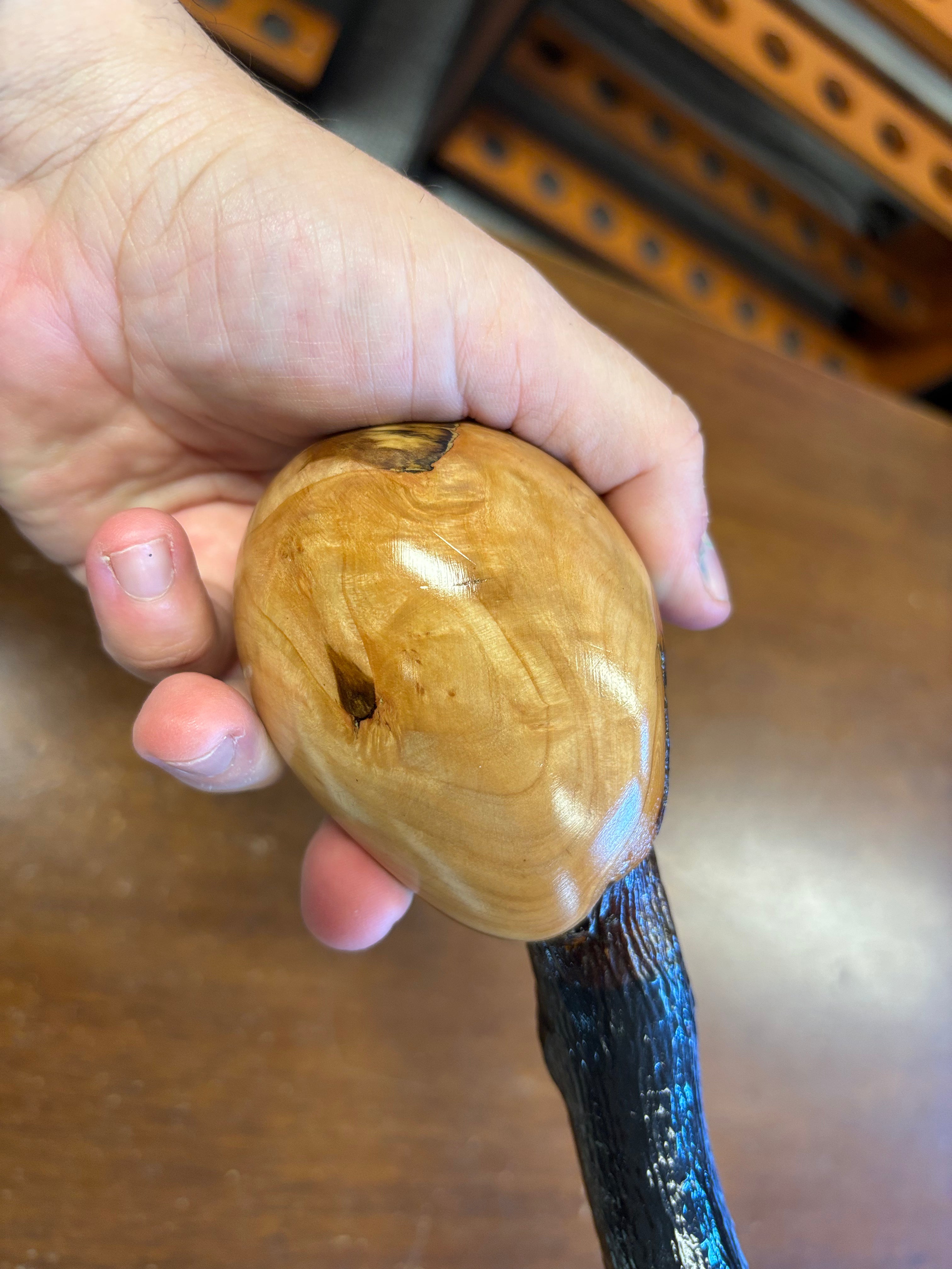 Blackthorn Walking Stick 39 inch - Handmade in Ireland