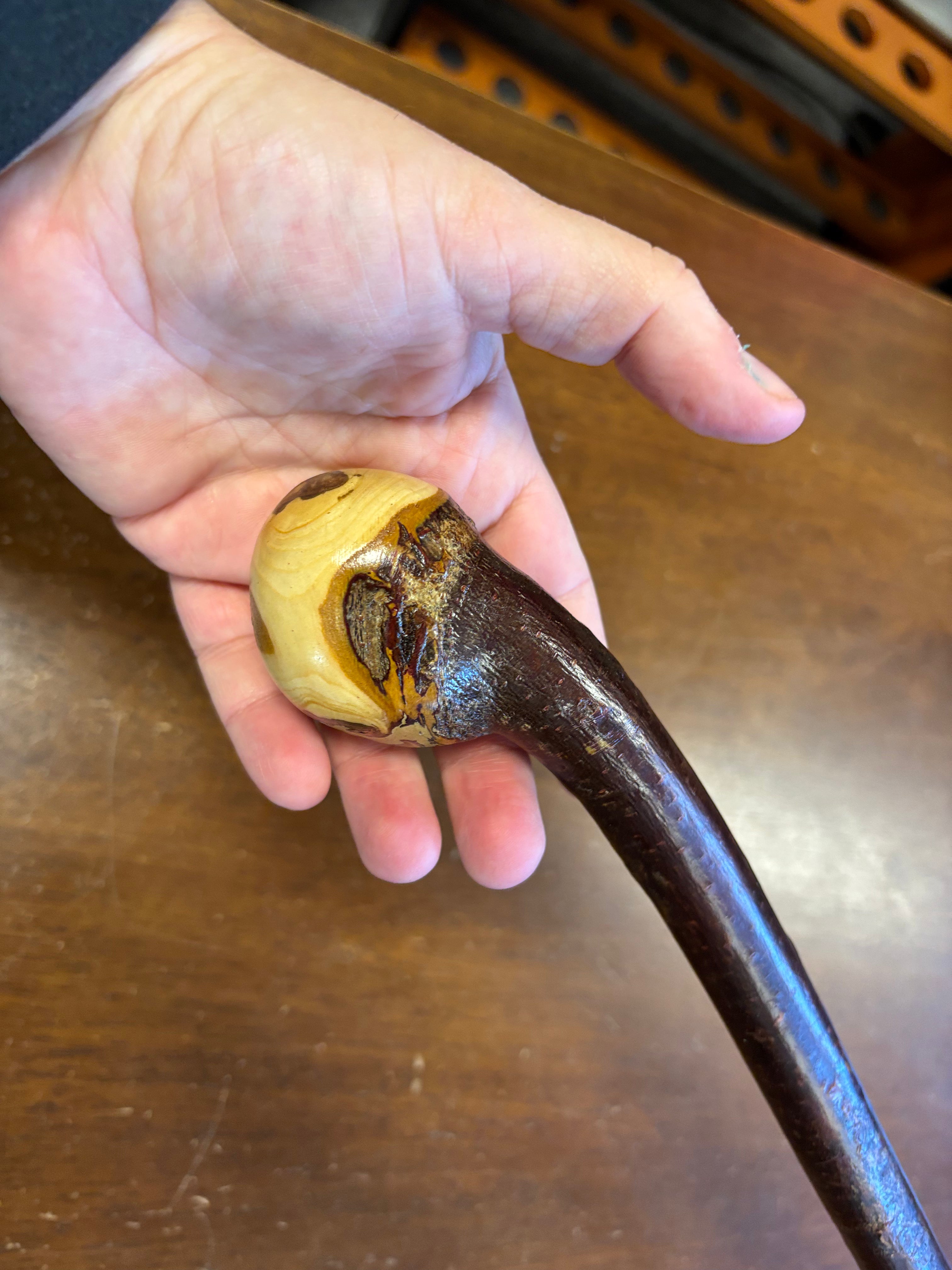 Blackthorn Walking Stick 37 inch - Handmade in Ireland