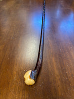 Blackthorn Walking Stick 37 inch - Handmade in Ireland