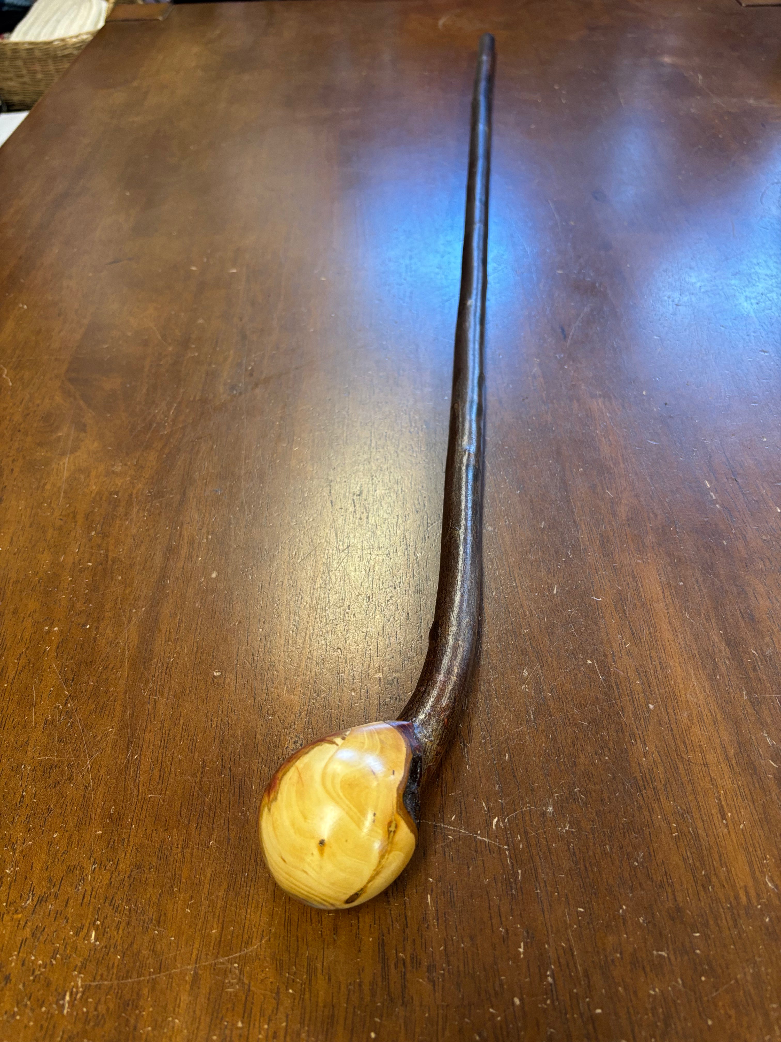 Blackthorn Walking Stick 37 1/2 inch - Handmade in Ireland