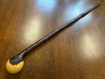 Blackthorn Walking Stick 37 3/4 inch - Handmade in Ireland