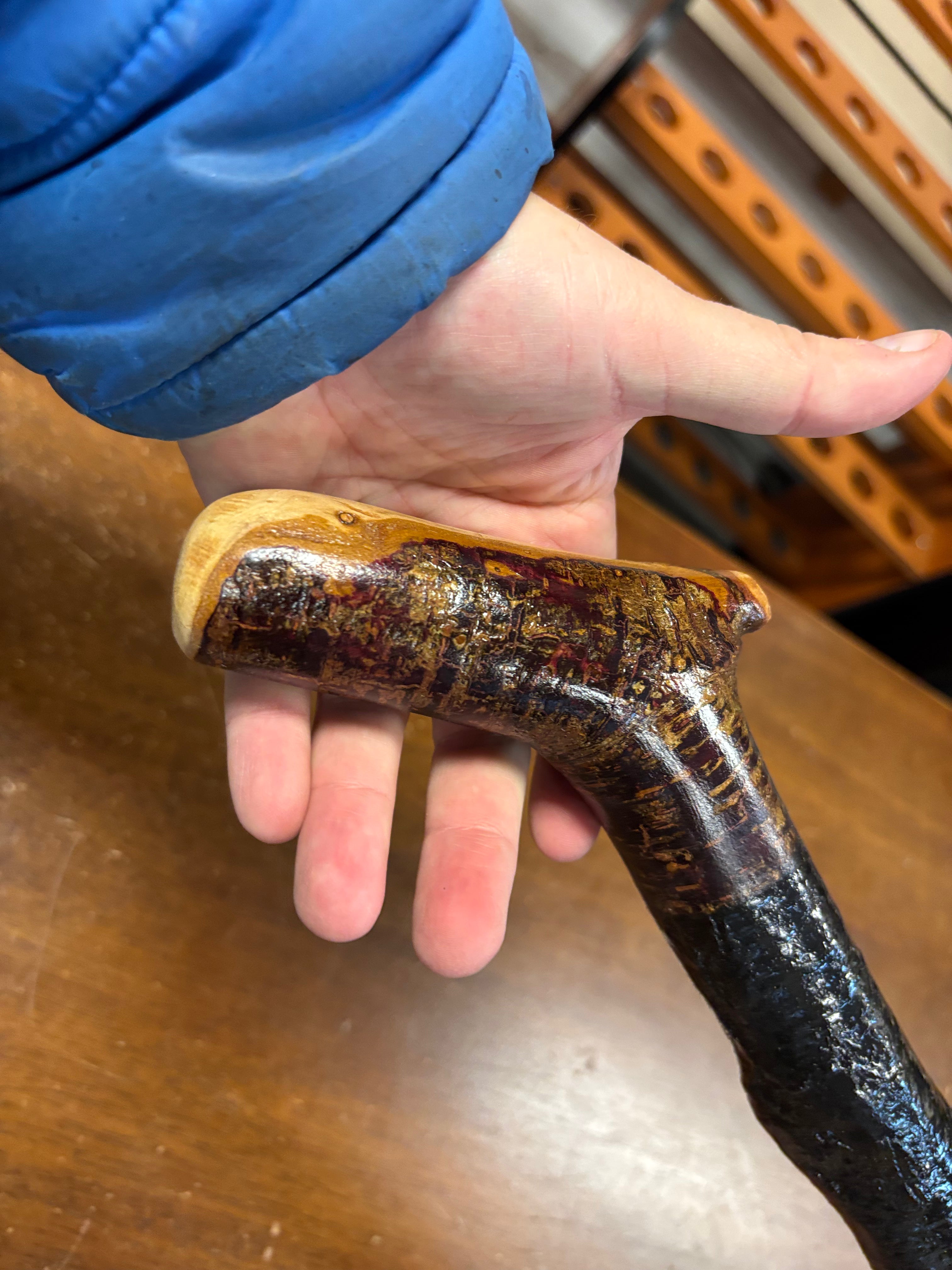 Blackthorn Walking Stick 42 inch - Handmade in Ireland