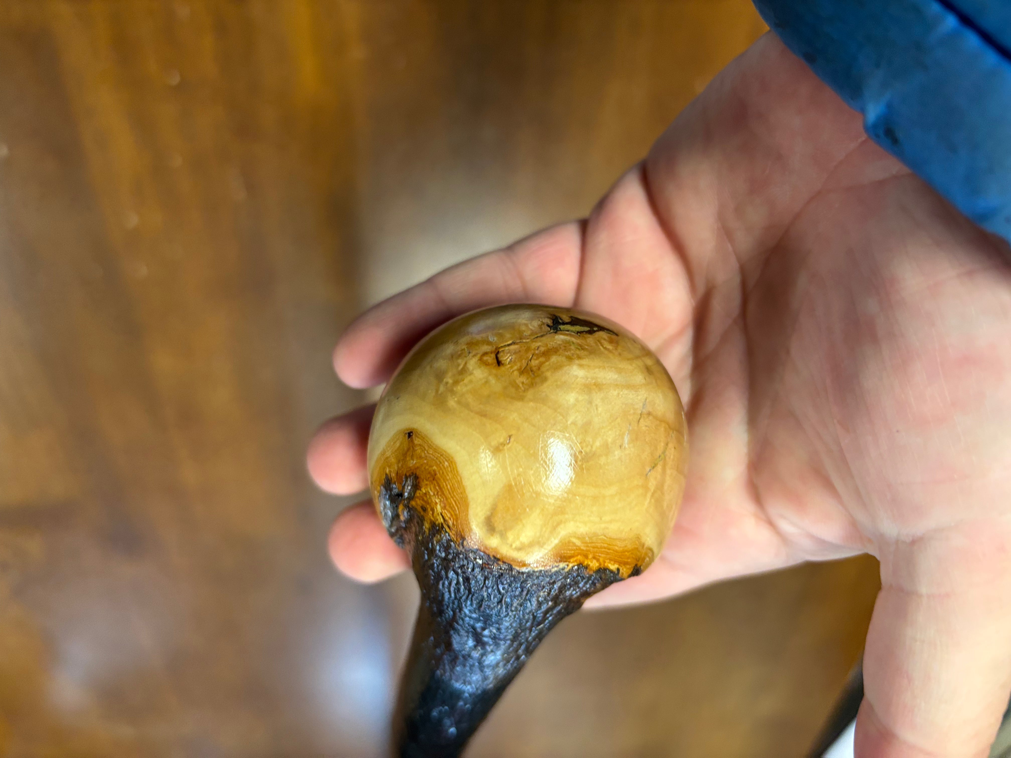 Blackthorn Walking Stick 39 1/4 inch - Handmade in Ireland