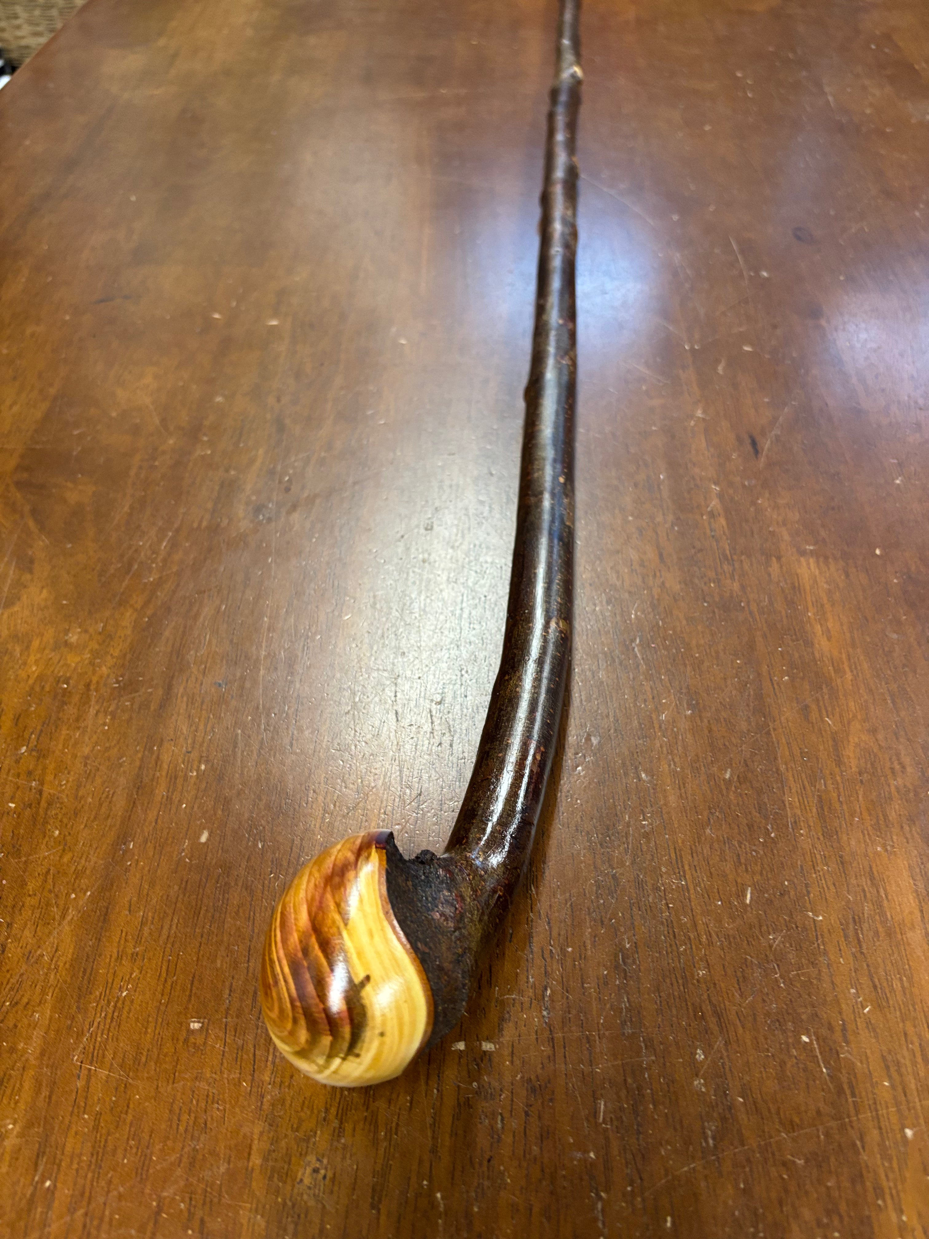 Blackthorn Walking Stick 36 3/4 inch - Handmade in Ireland