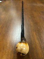 Blackthorn Walking Stick 37 1/4 inch - Handmade in Ireland