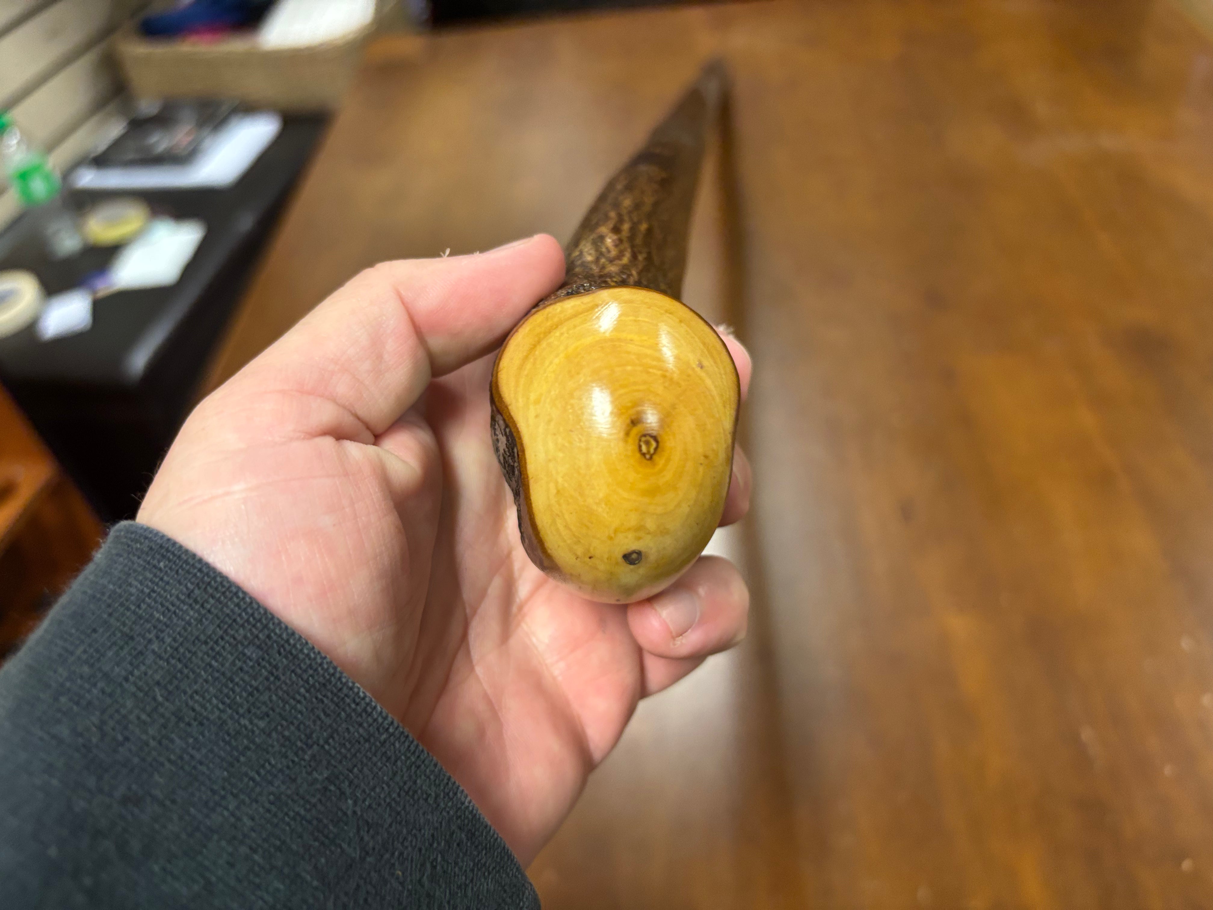 Blackthorn Walking Stick 38 1/2 inch - Handmade in Ireland