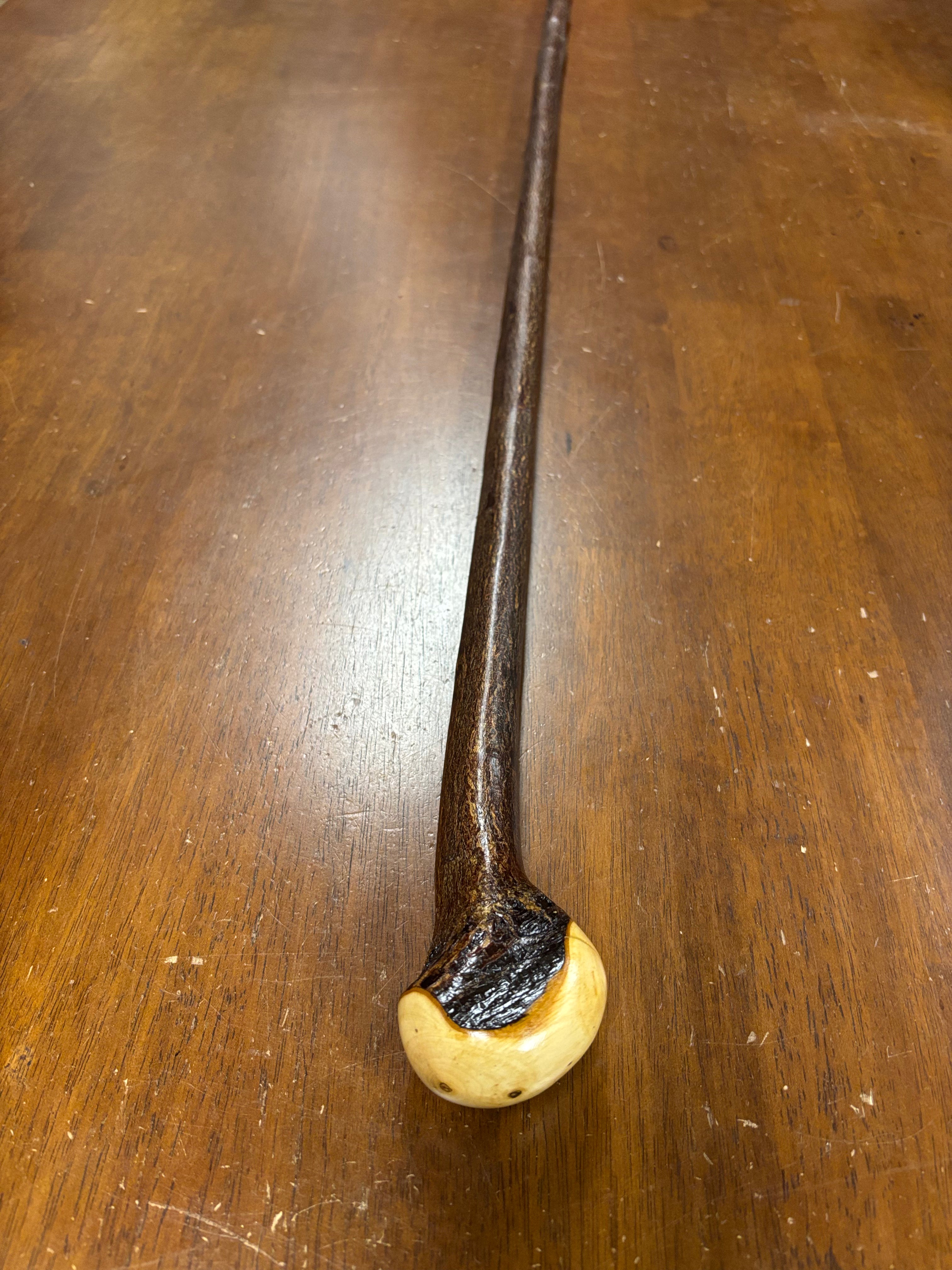 Blackthorn Walking Stick 38 1/2 inch - Handmade in Ireland