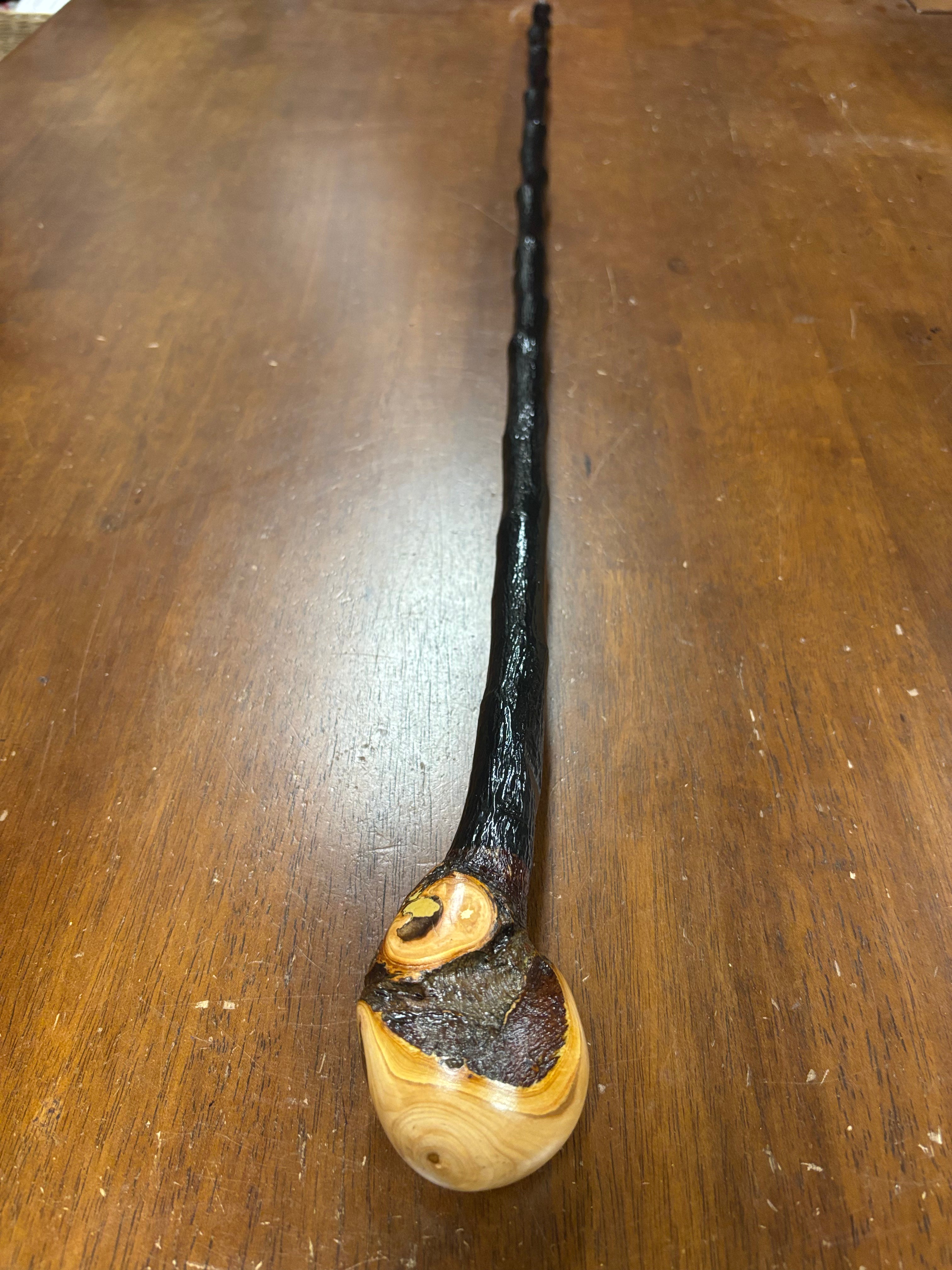 Blackthorn Walking Stick 38 1/2 inch - Handmade in Ireland