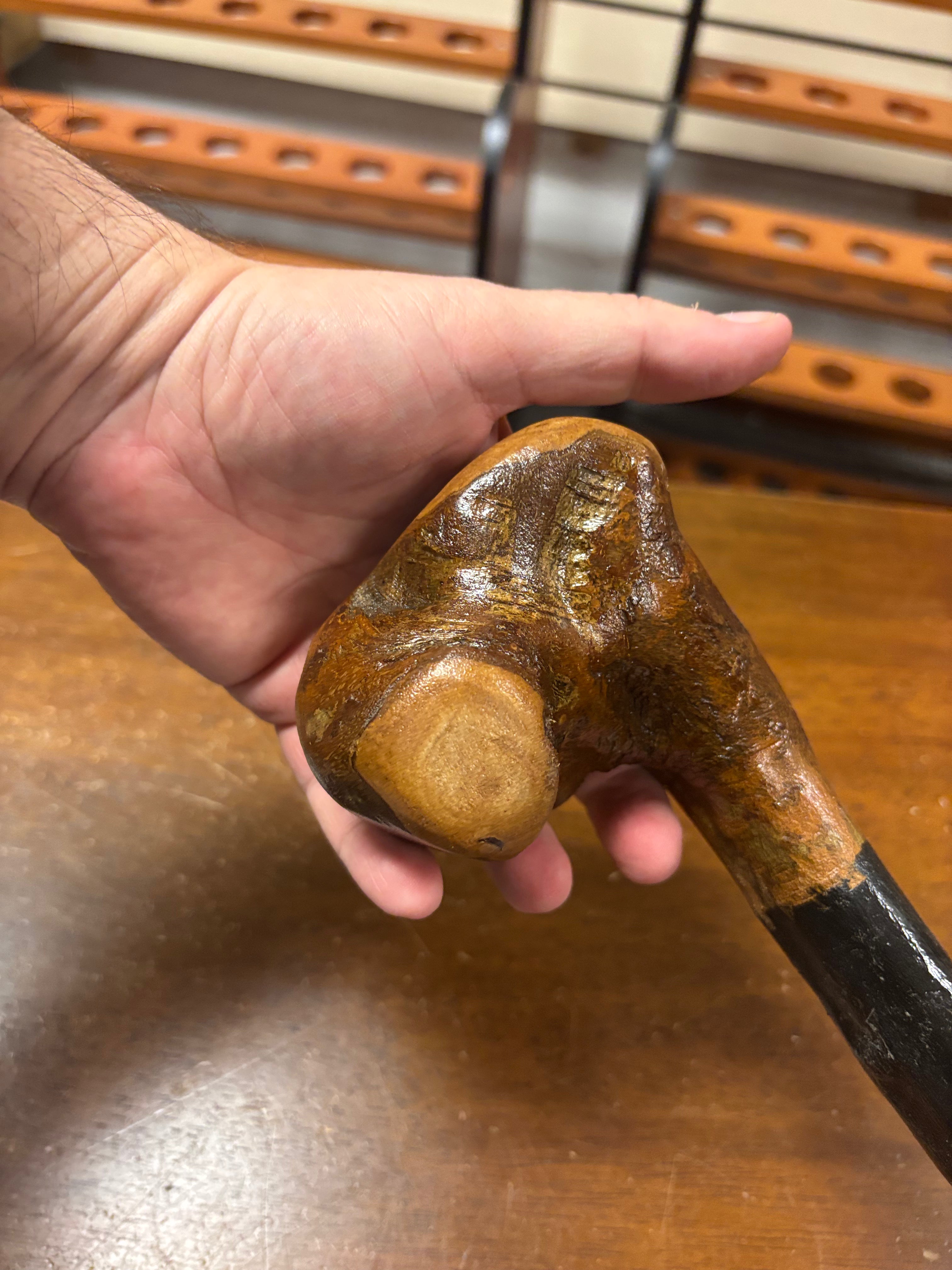 Blackthorn Walking Stick 33 inch - Handmade in Ireland