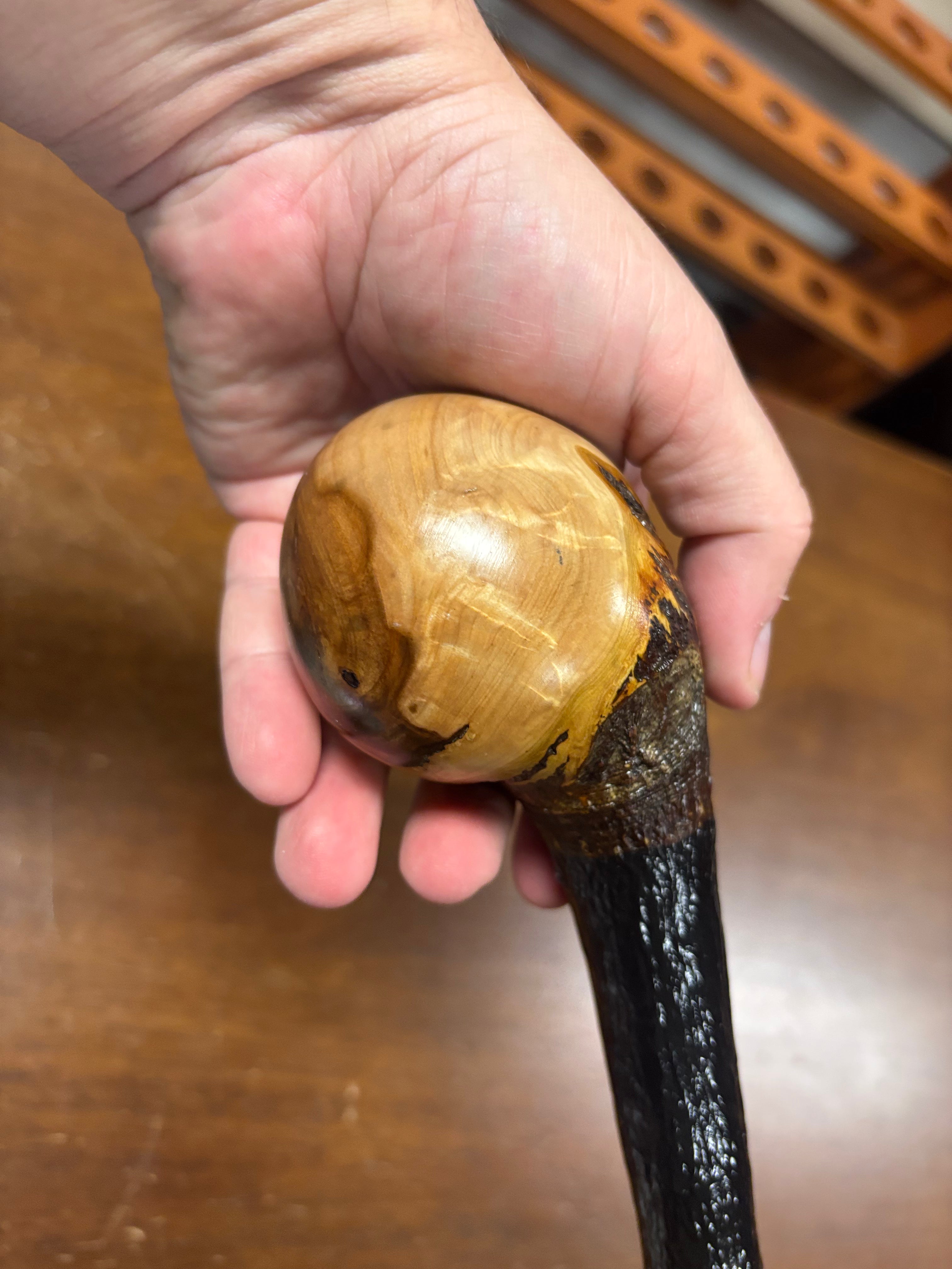 Blackthorn Walking Stick 39 1/4 inch - Handmade in Ireland