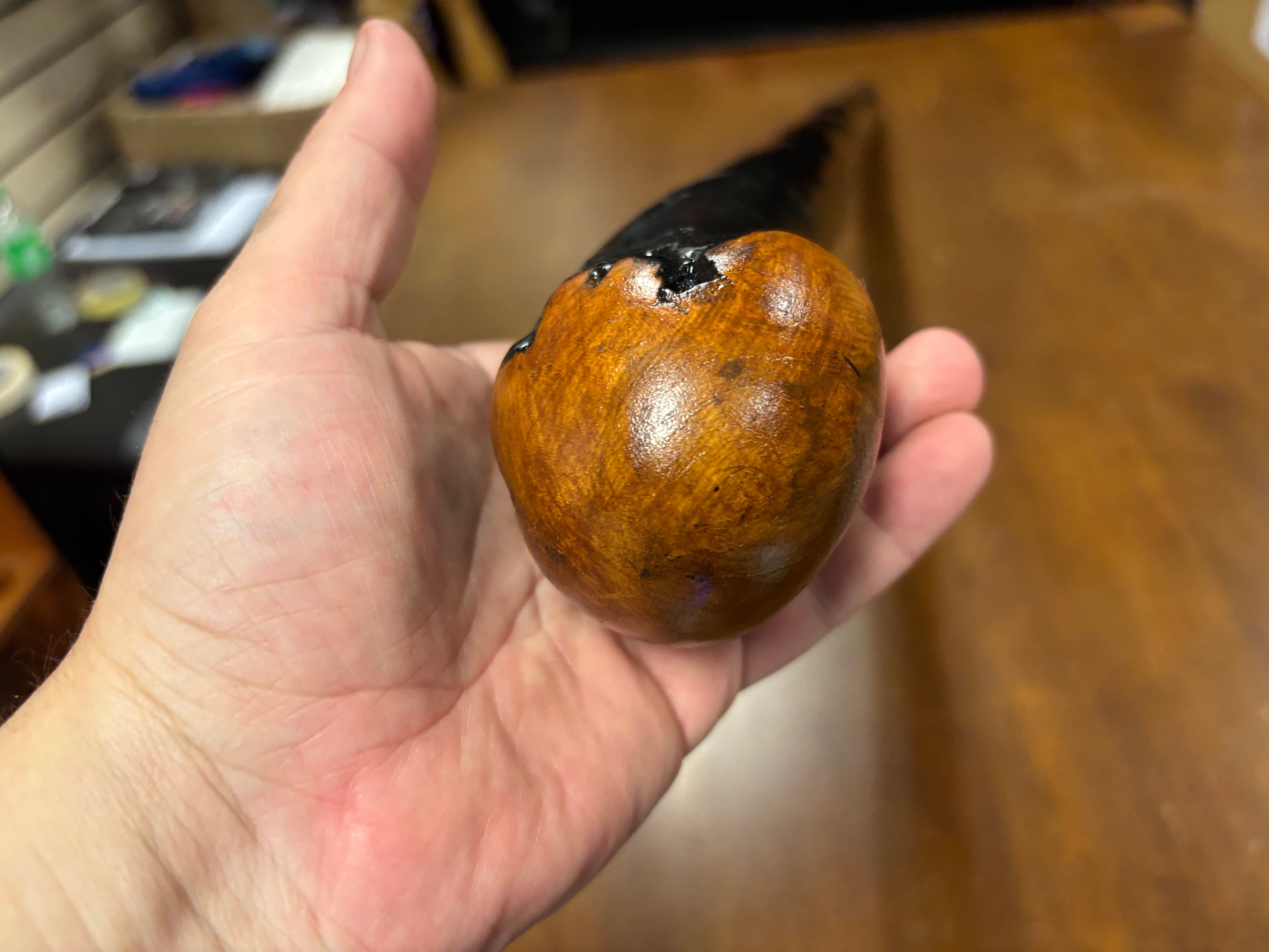 Blackthorn Walking Stick 39 1/4 inch - Handmade in Ireland