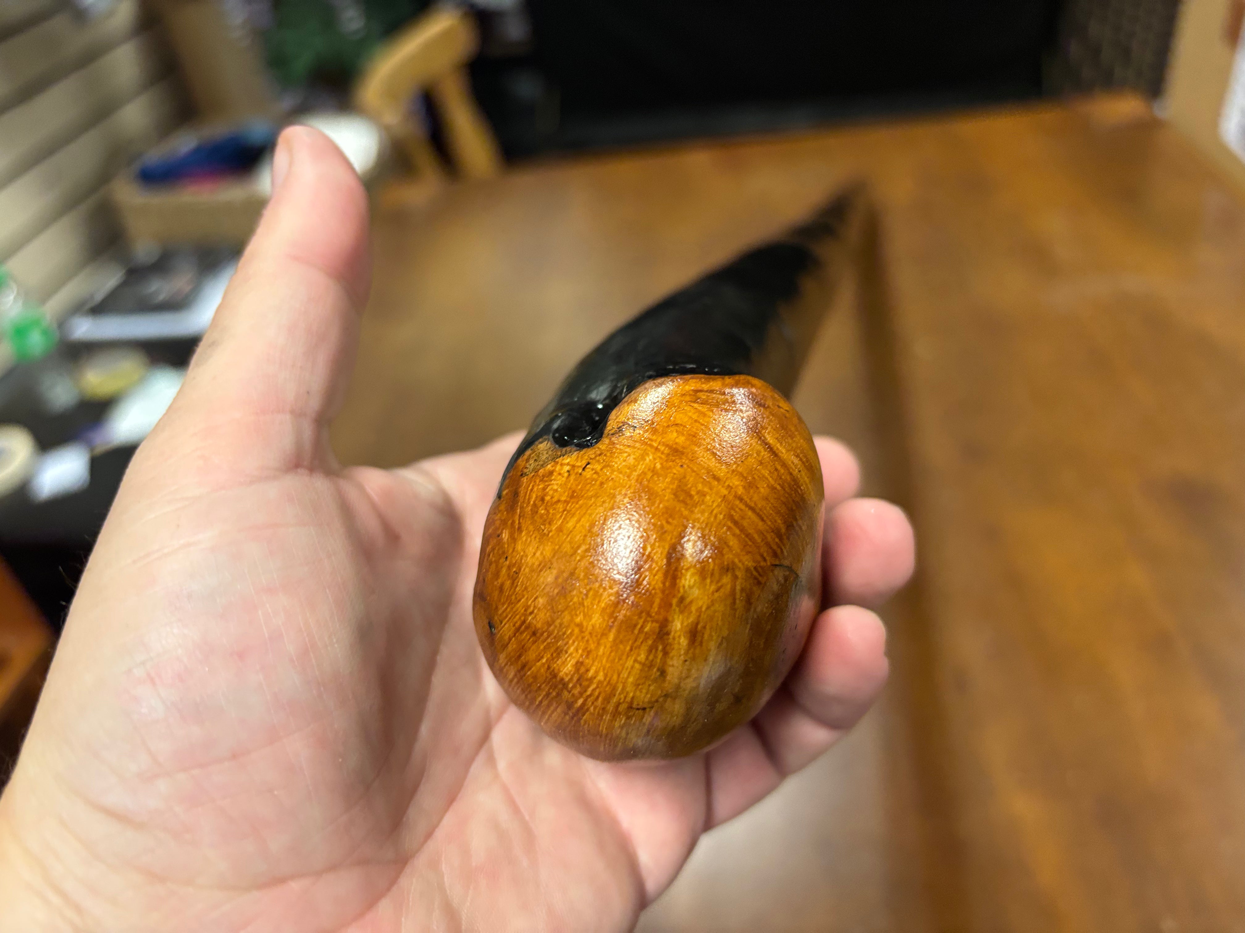 Blackthorn Walking Stick 39 1/4 inch - Handmade in Ireland