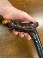 Blackthorn Walking Stick 37 1/4 inch - Handmade in Ireland