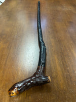 Blackthorn Walking Stick 37 1/4 inch - Handmade in Ireland