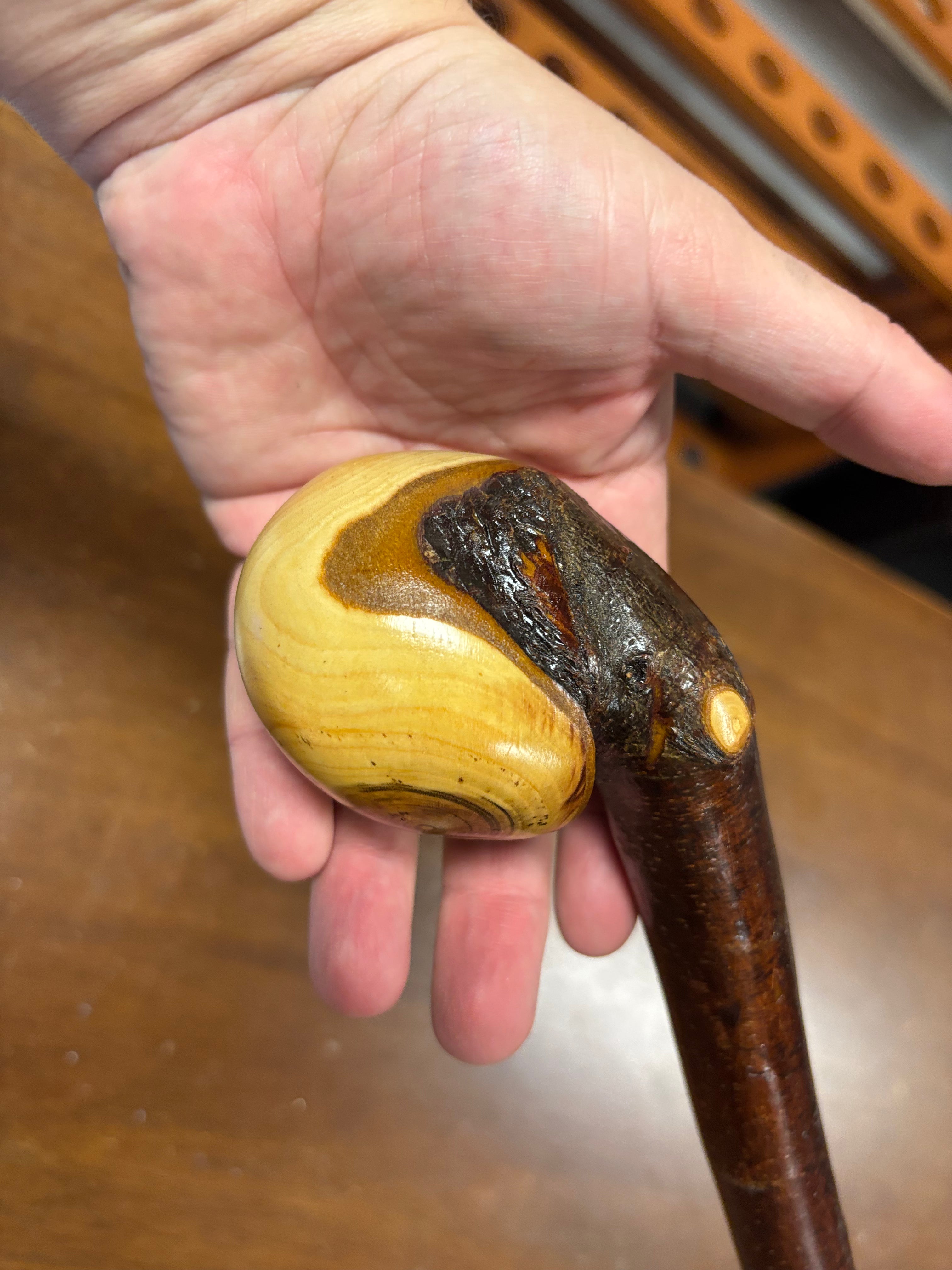 Blackthorn Walking Stick 39 1/4 inch - Handmade in Ireland