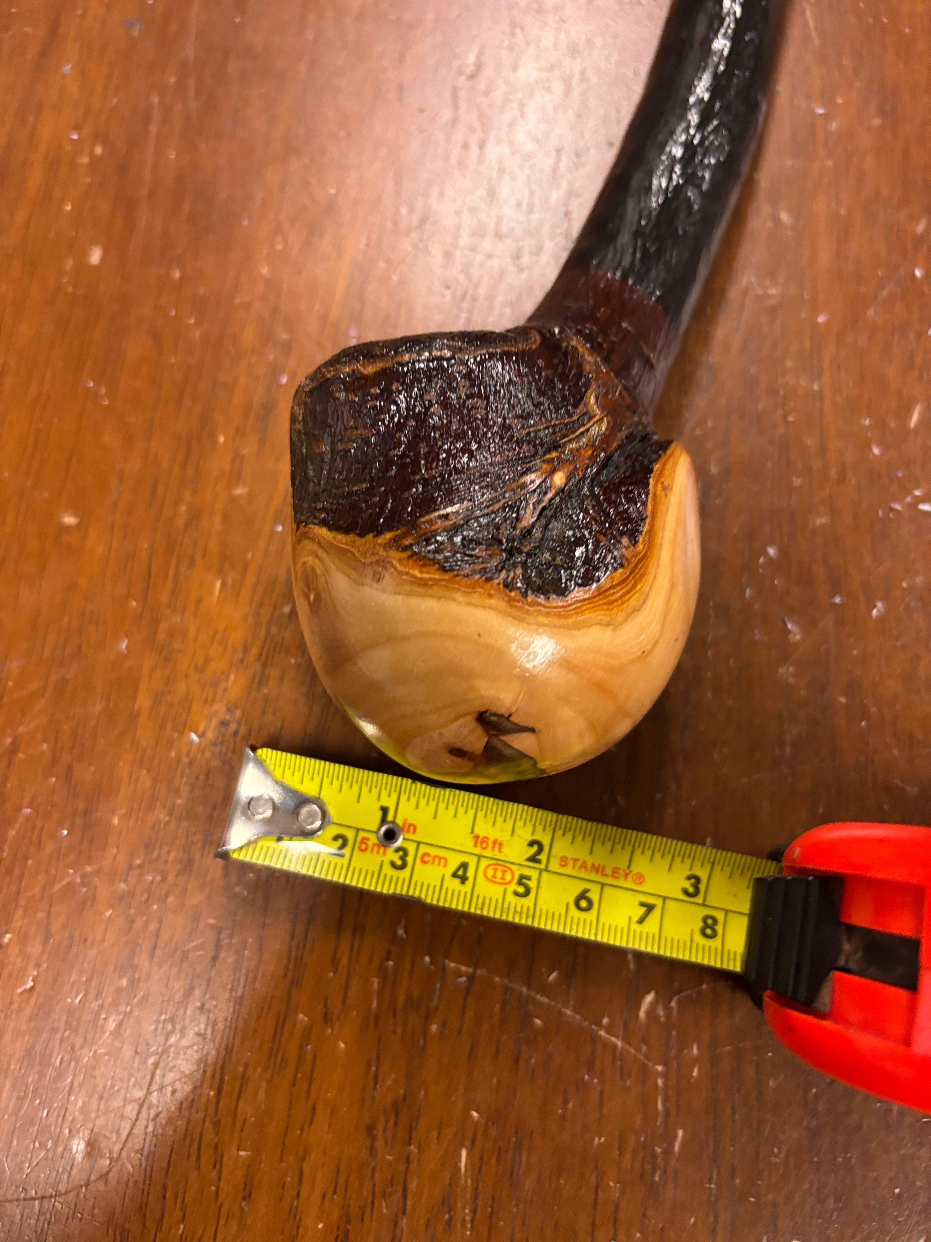 Blackthorn Walking Stick 38 3/4 inch - Handmade in Ireland