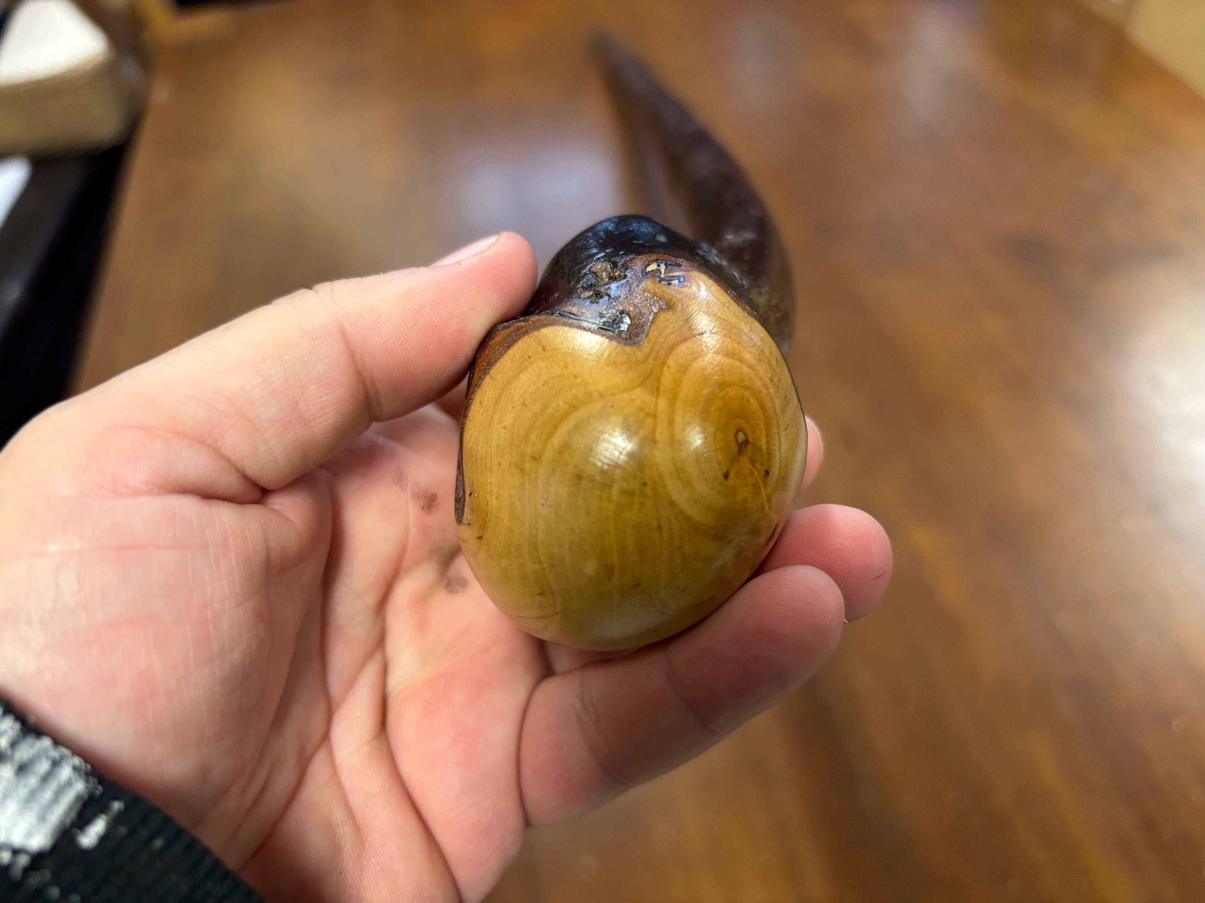 Blackthorn Walking Stick 36 3/4 inch - Handmade in Ireland