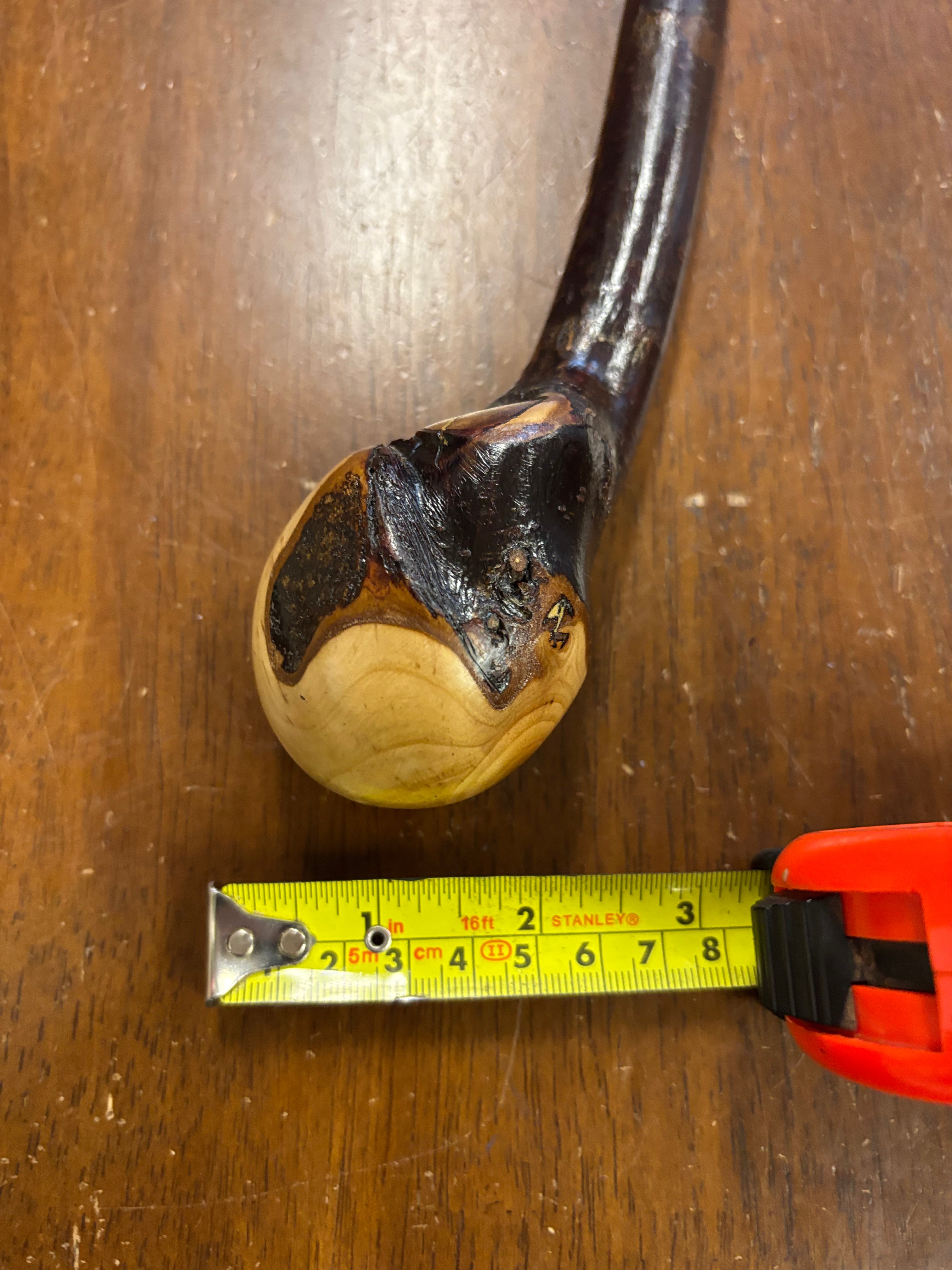 Blackthorn Walking Stick 36 3/4 inch - Handmade in Ireland