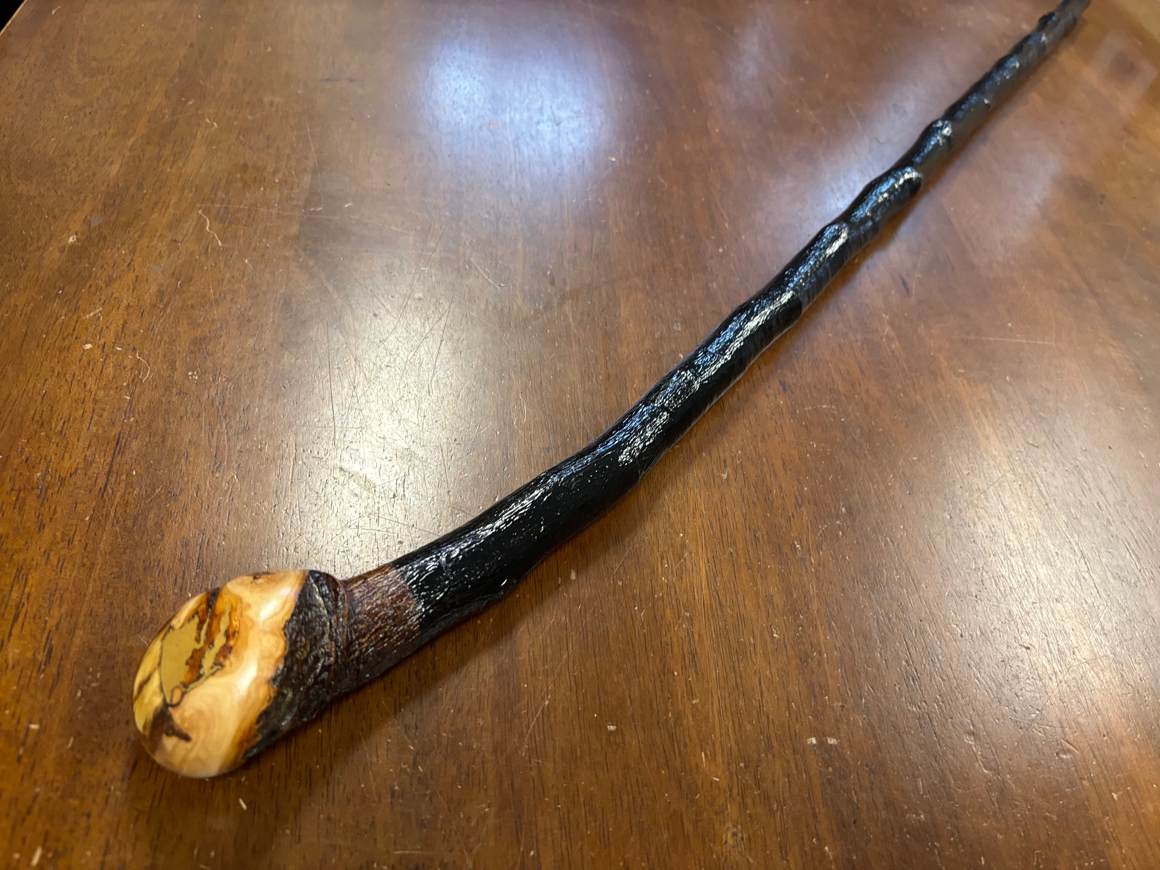 Blackthorn Walking Stick 39 1/4 inch - Handmade in Ireland