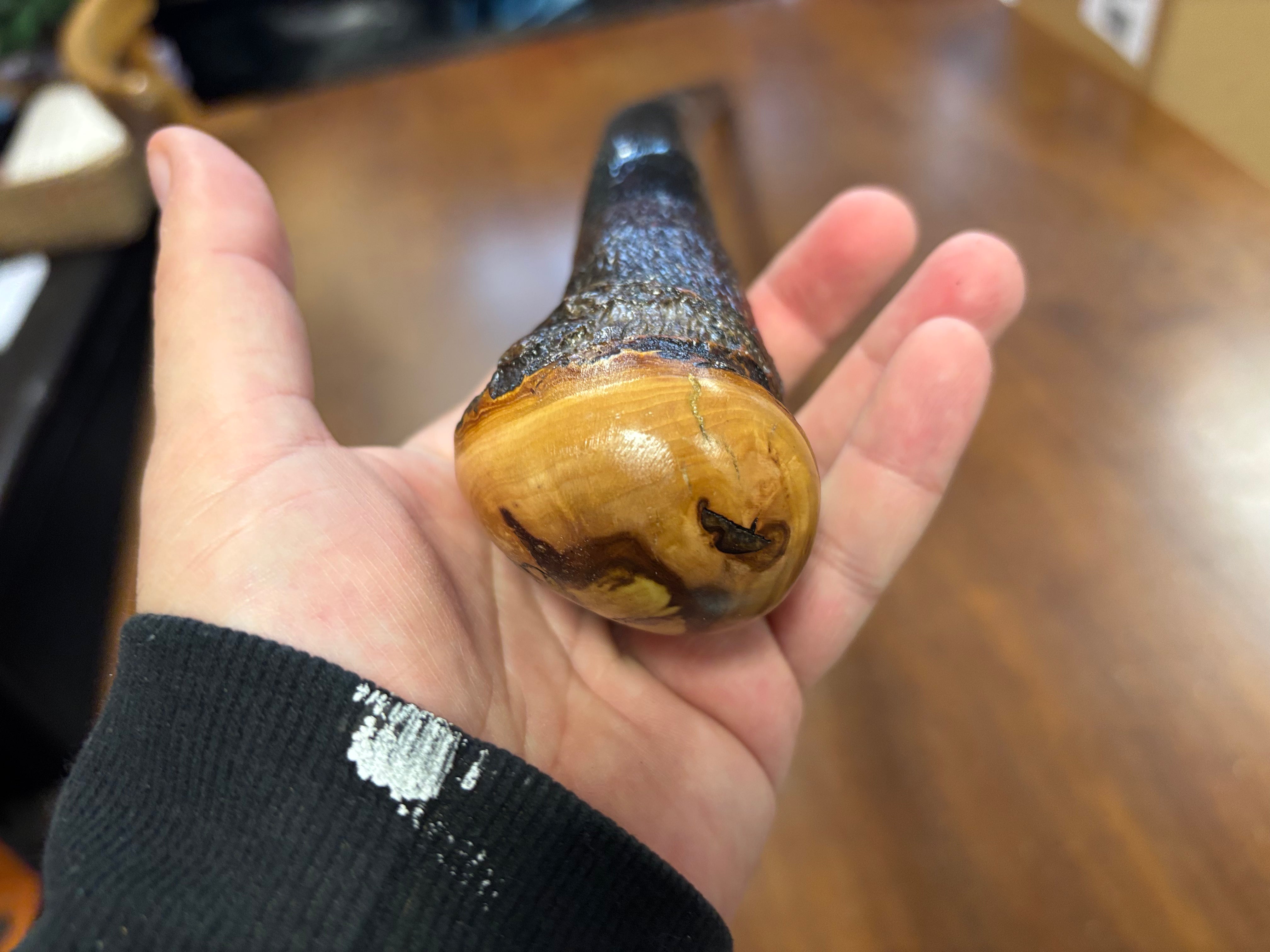 Blackthorn Walking Stick 39 1/4 inch - Handmade in Ireland