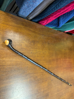 Blackthorn Walking Stick 37 inch - Handmade in Ireland