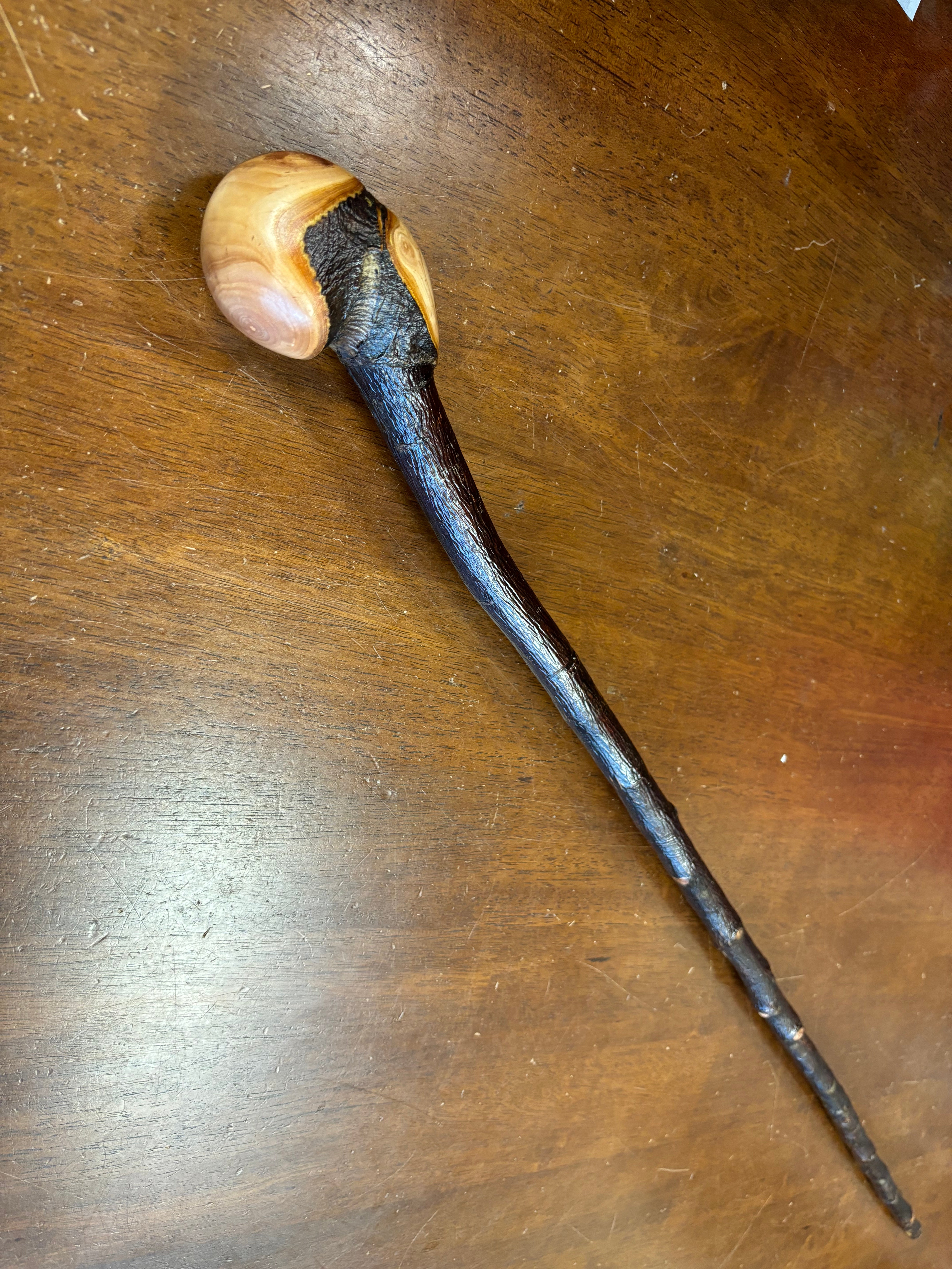 Blackthorn Walking Stick 38 1/2 inch - Handmade in Ireland