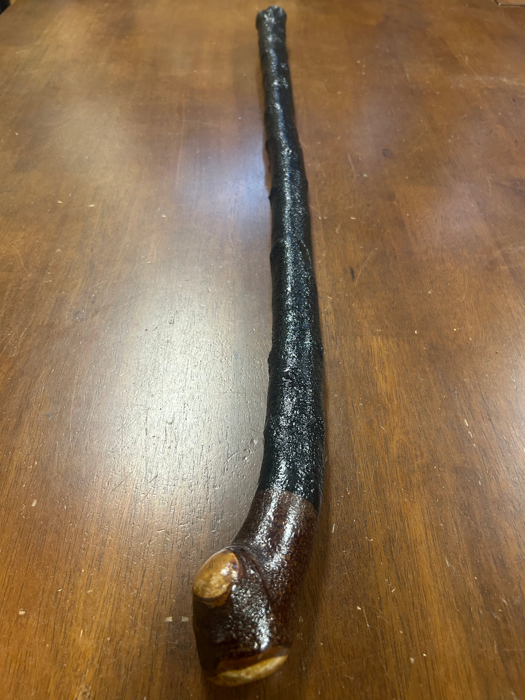 Blackthorn Walking Stick 31 3/4 inch - Handmade in Ireland