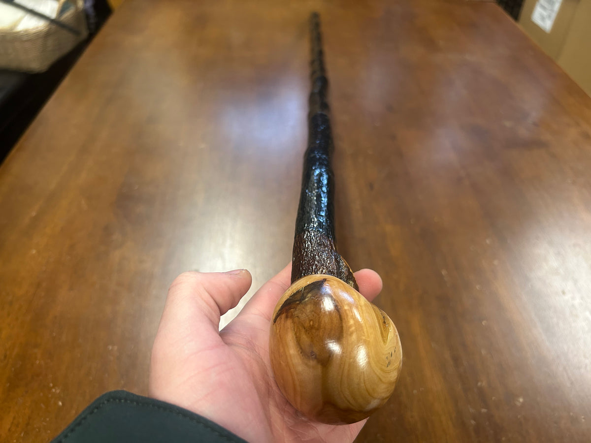 Blackthorn Walking Stick 39 1/4 inch - Handmade in Ireland – McCaffrey ...